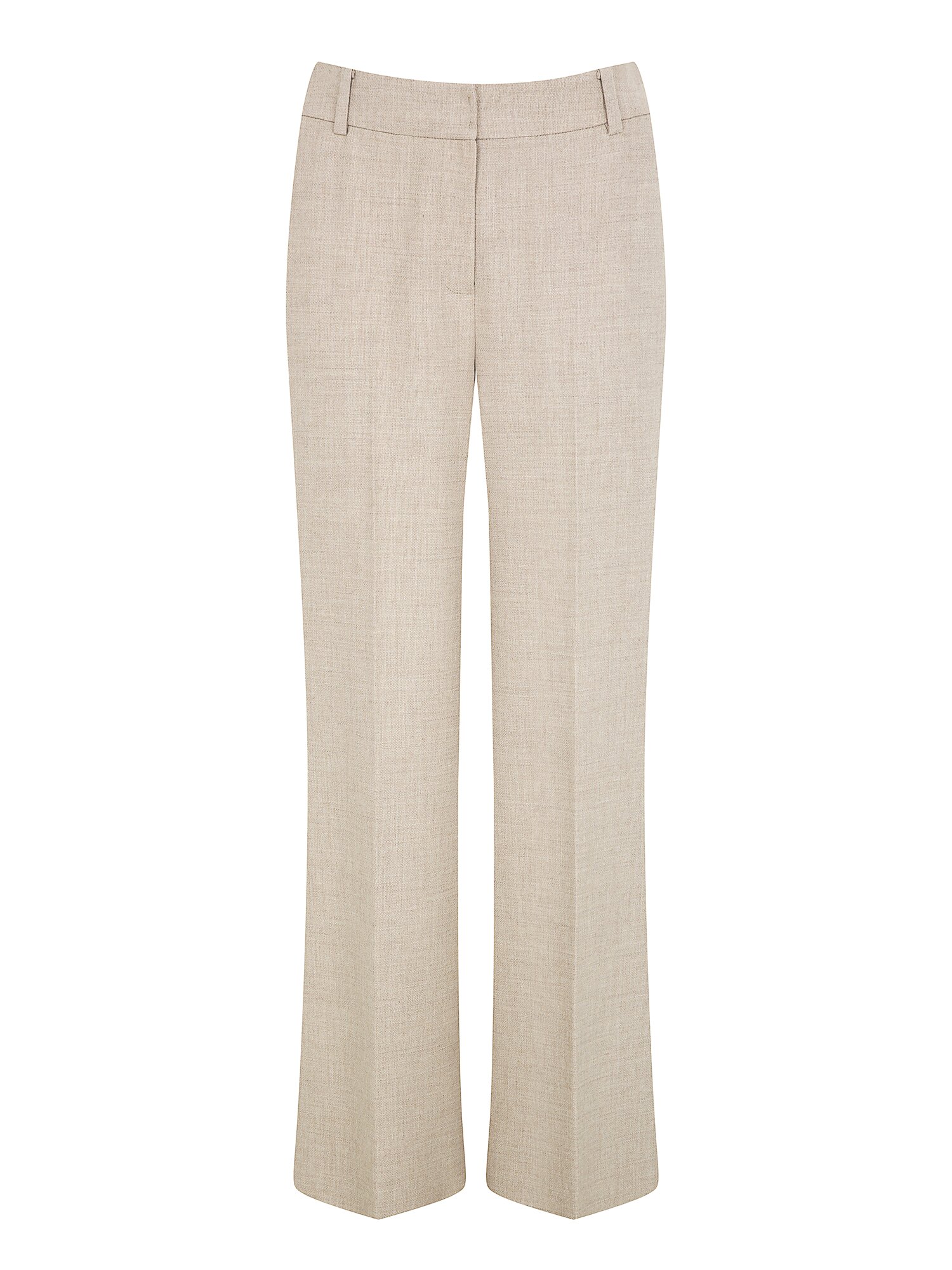 울 멜란지 부츠컷 팬츠 (MELANGE BEIGE)