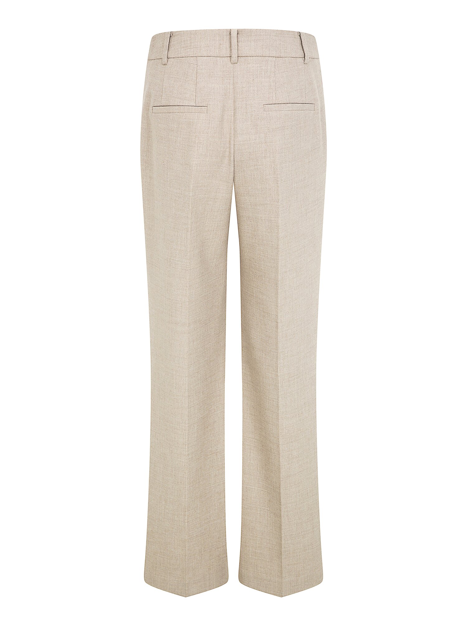 울 멜란지 부츠컷 팬츠 (MELANGE BEIGE)