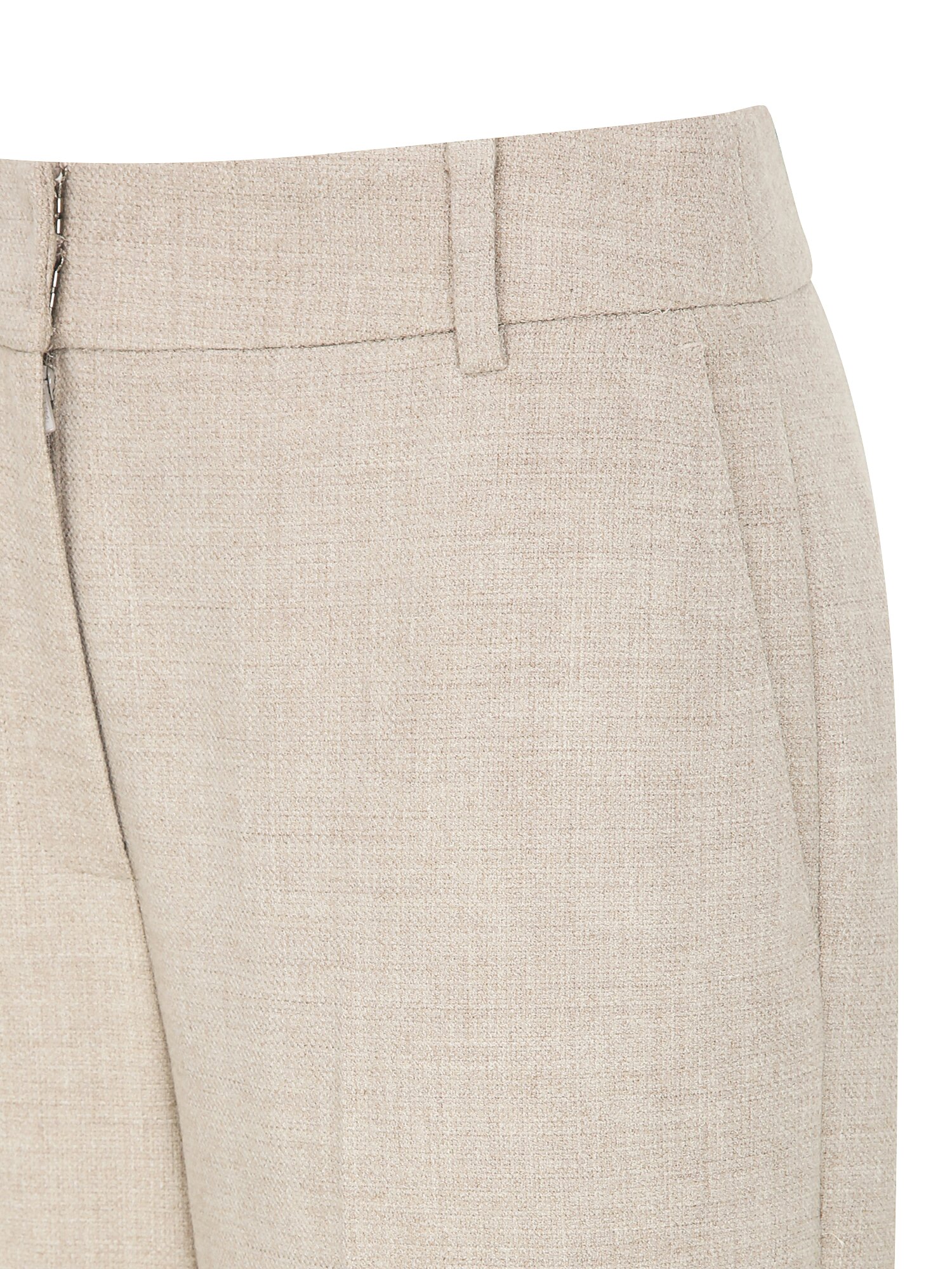 울 멜란지 부츠컷 팬츠 (MELANGE BEIGE)