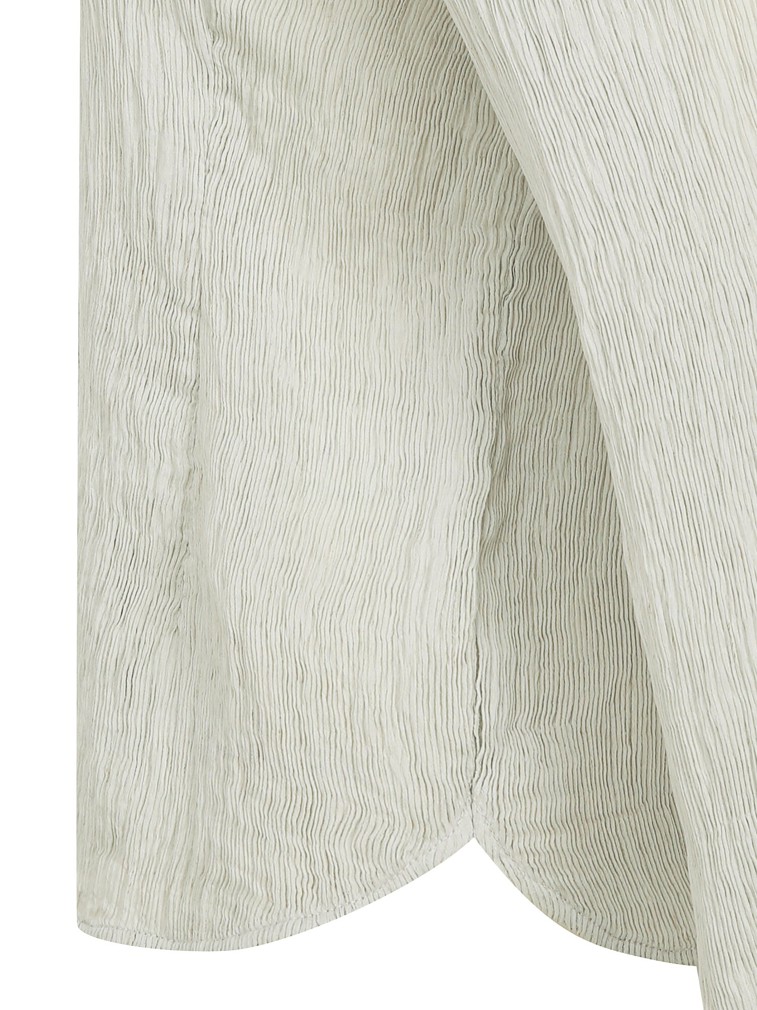 린넨 링클 슬림핏 블라우스 (LIGHT GREY)