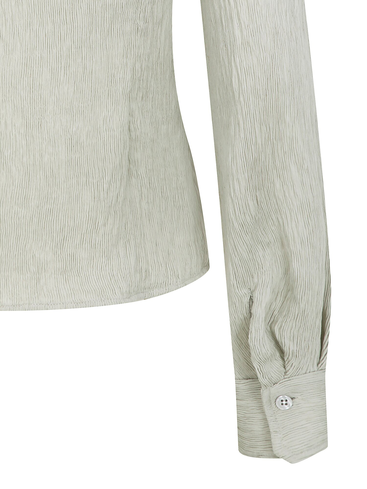 린넨 링클 슬림핏 블라우스 (LIGHT GREY)