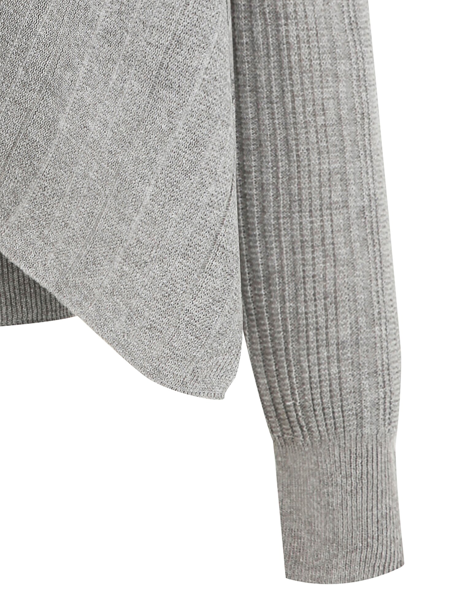 홀가먼트 브이넥 니트 +니트 세트 (GREY)