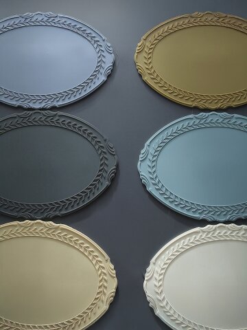 시라쿠스 로렐 실리콘 테이블 식탁 매트 8color