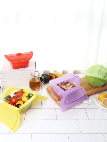 아이다 이지 실리콘 날개 찜기 전자렌지 찜 용기