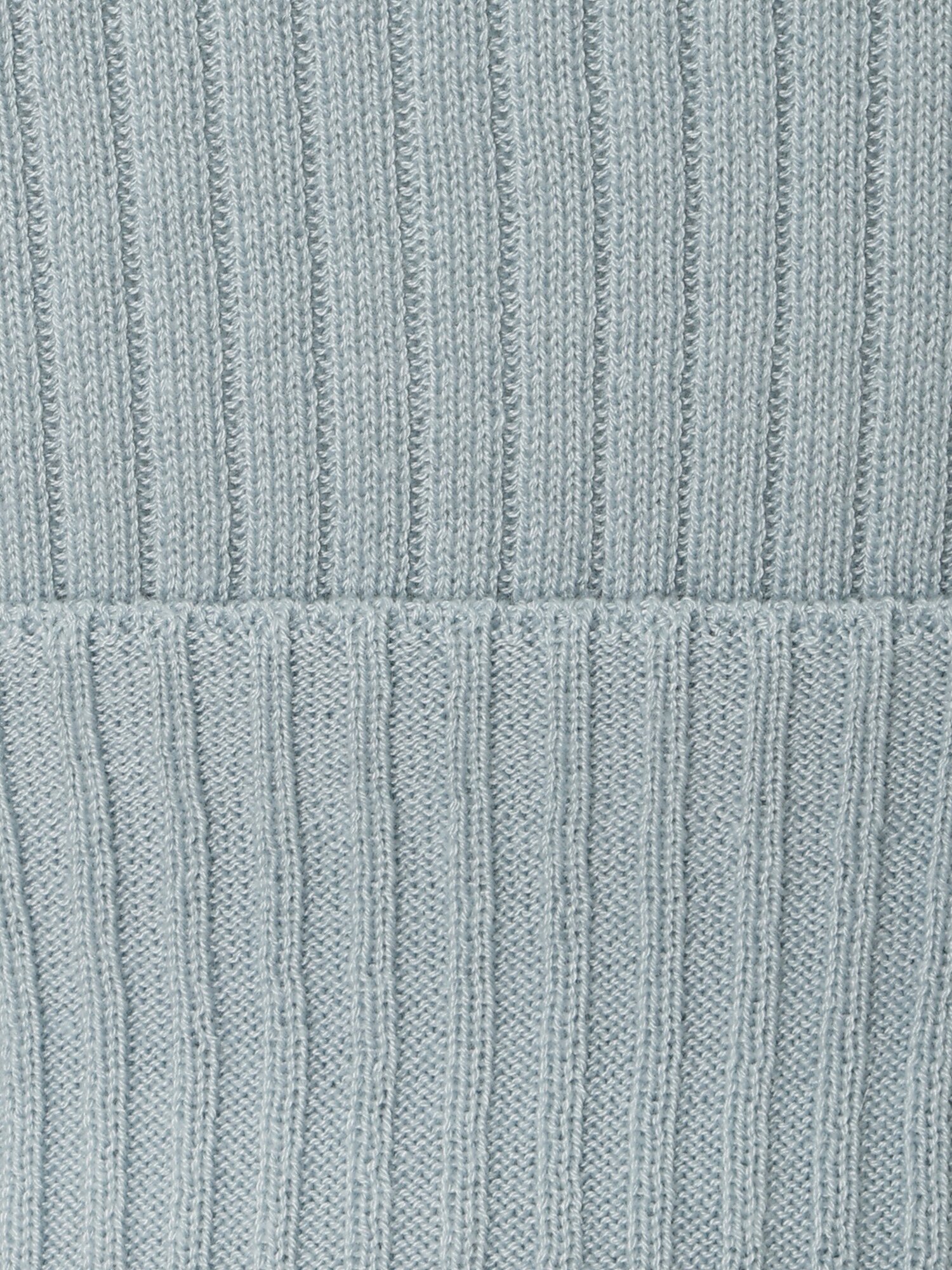 라운드넥 골지 크롭 가디건 (LIGHT BLUE)