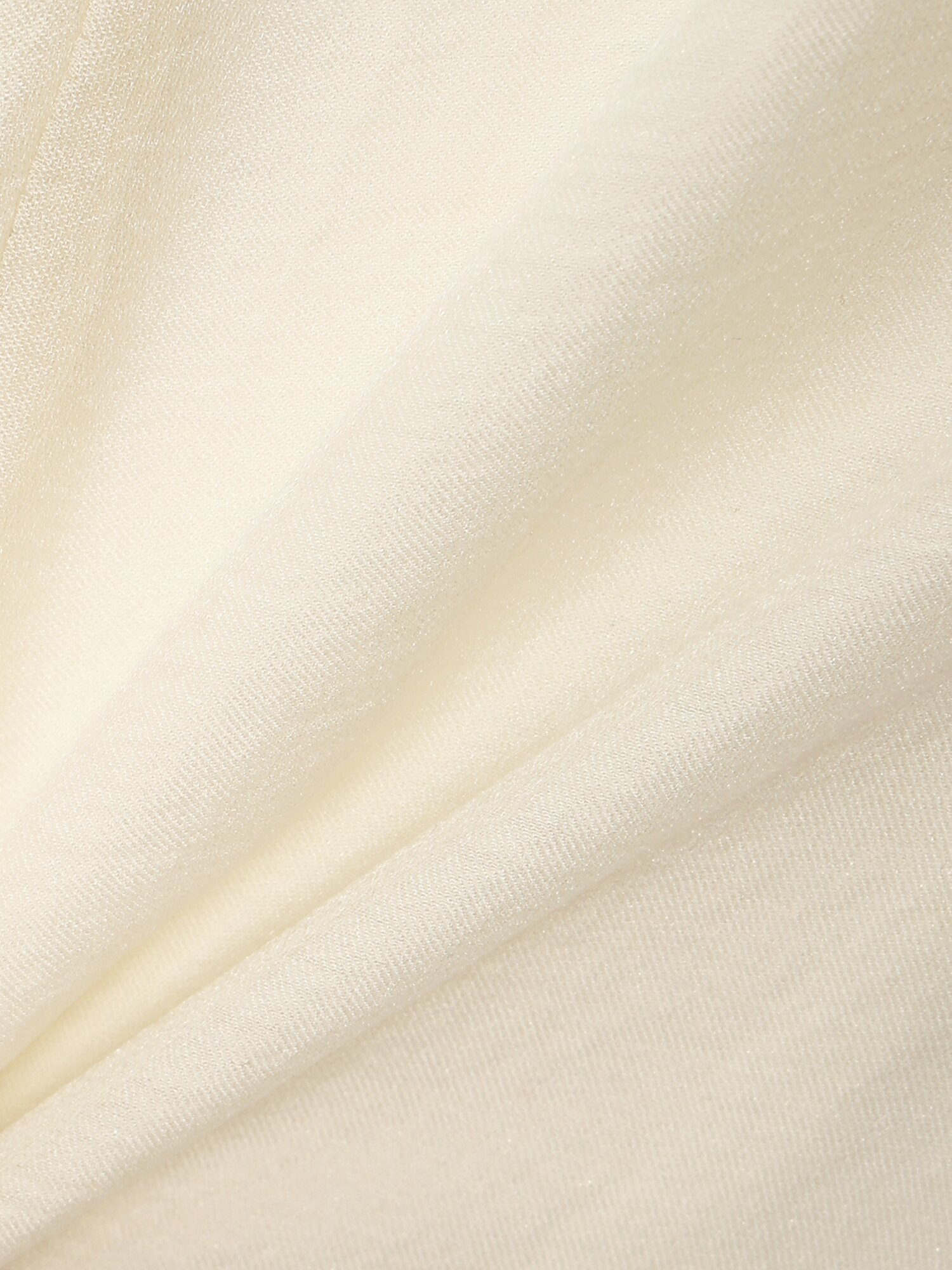 타이넥 볼륨 블라우스 (CREAM)