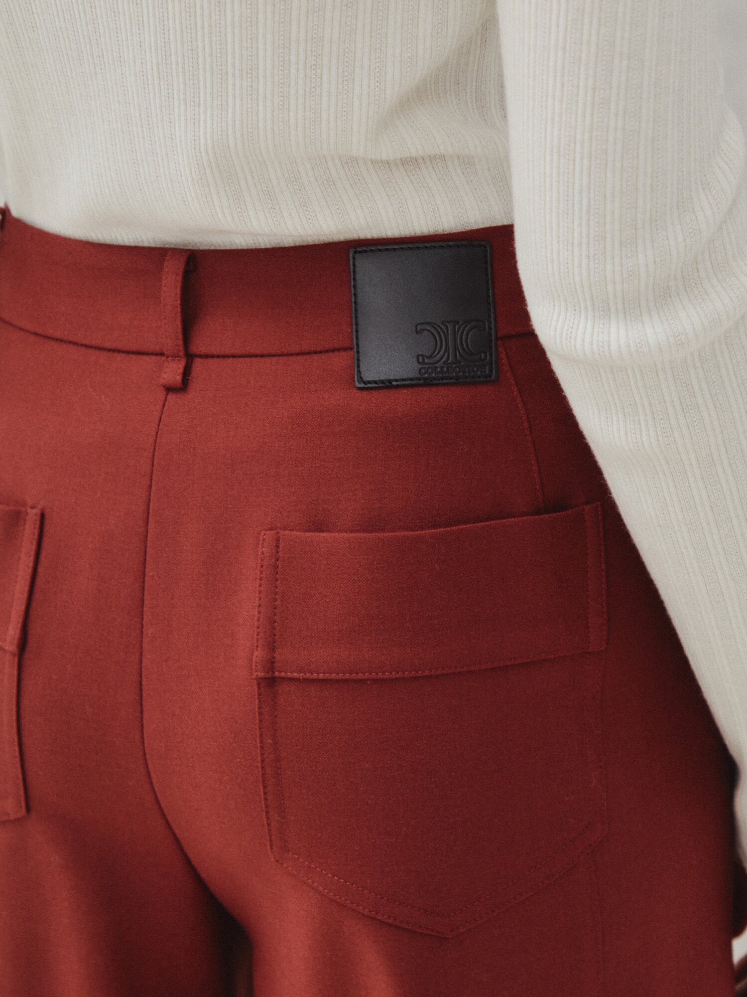 밸런스 핏 슬랙스 팬츠 (BRICK)