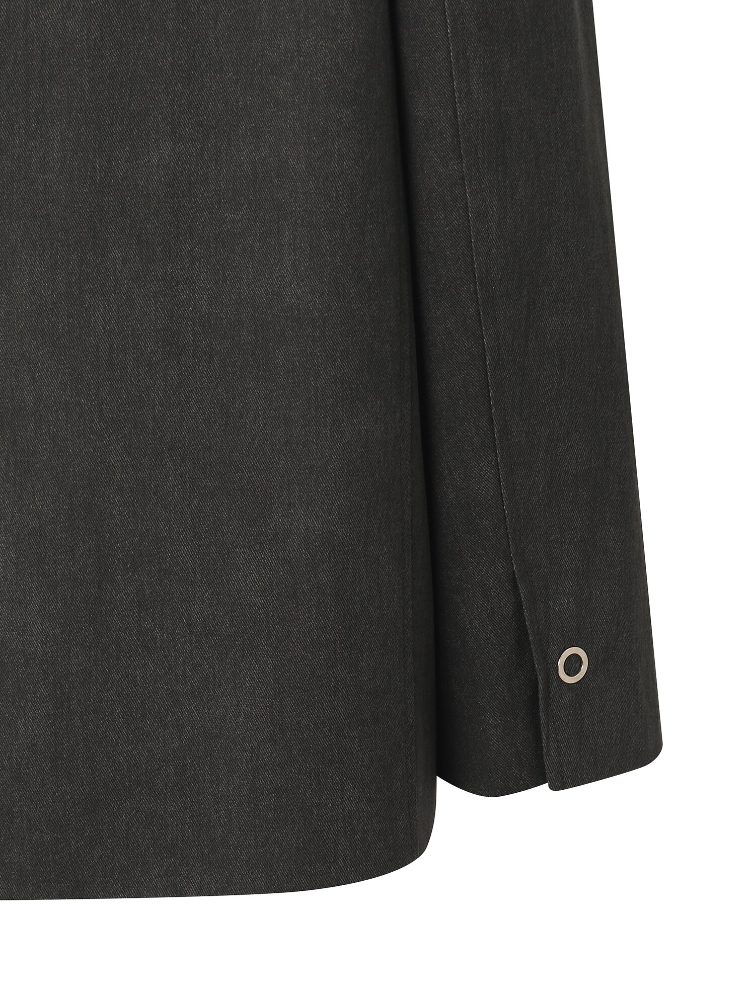 워싱 투버튼 싱글 재킷 (DARK GREY)