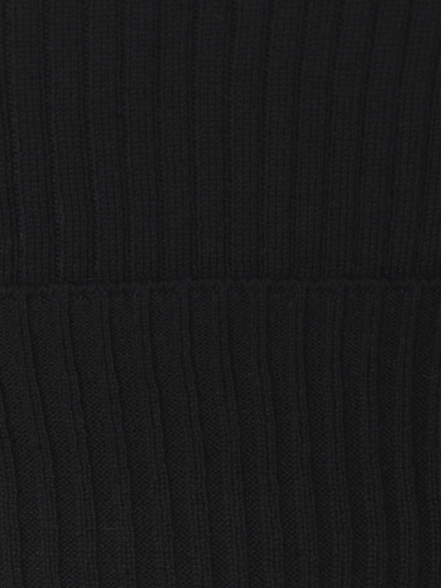 라운드넥 골지 크롭 가디건 (BLACK)