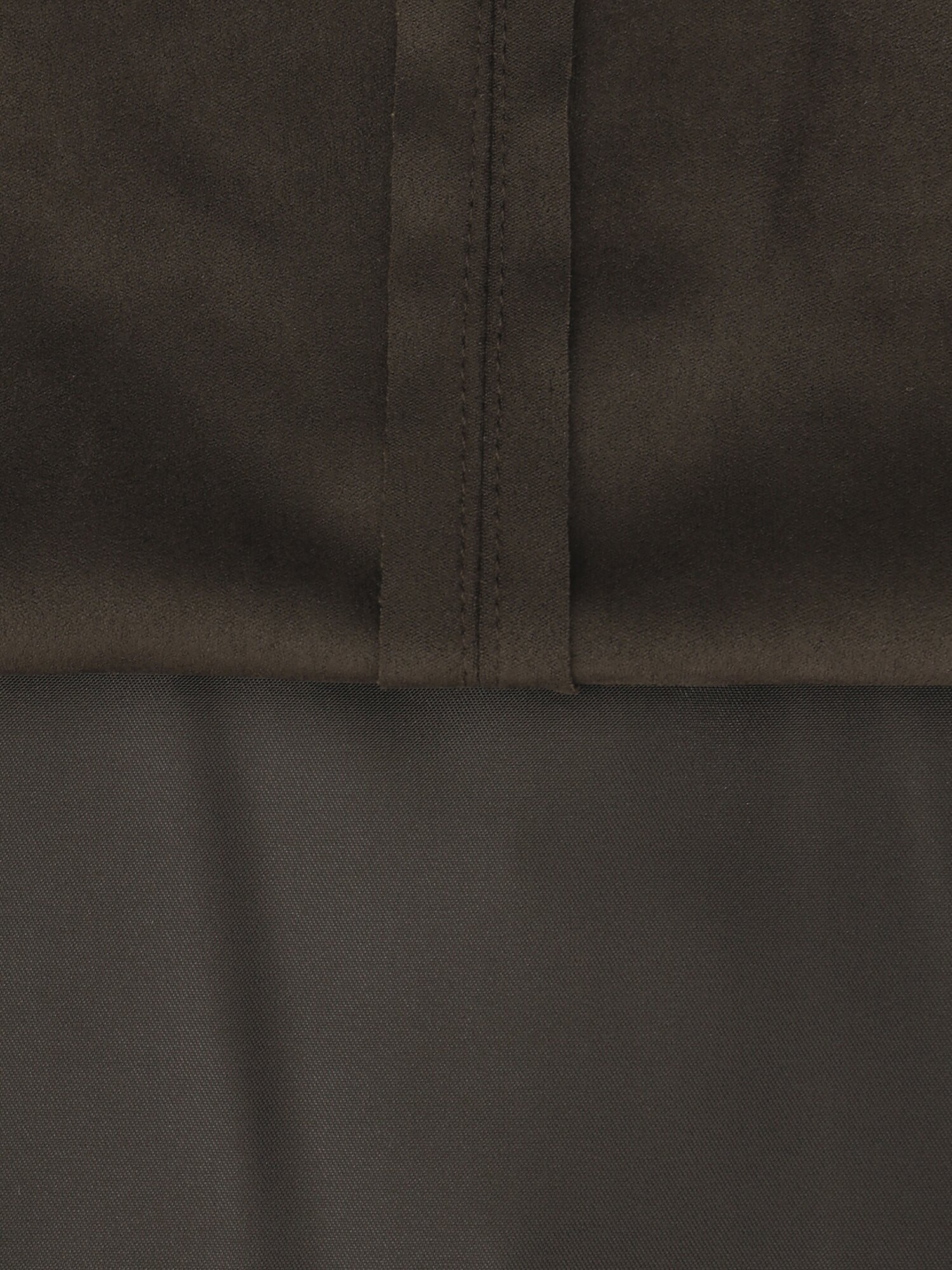 페이크 스웨이드 A라인 스커트 (DARK BROWN)