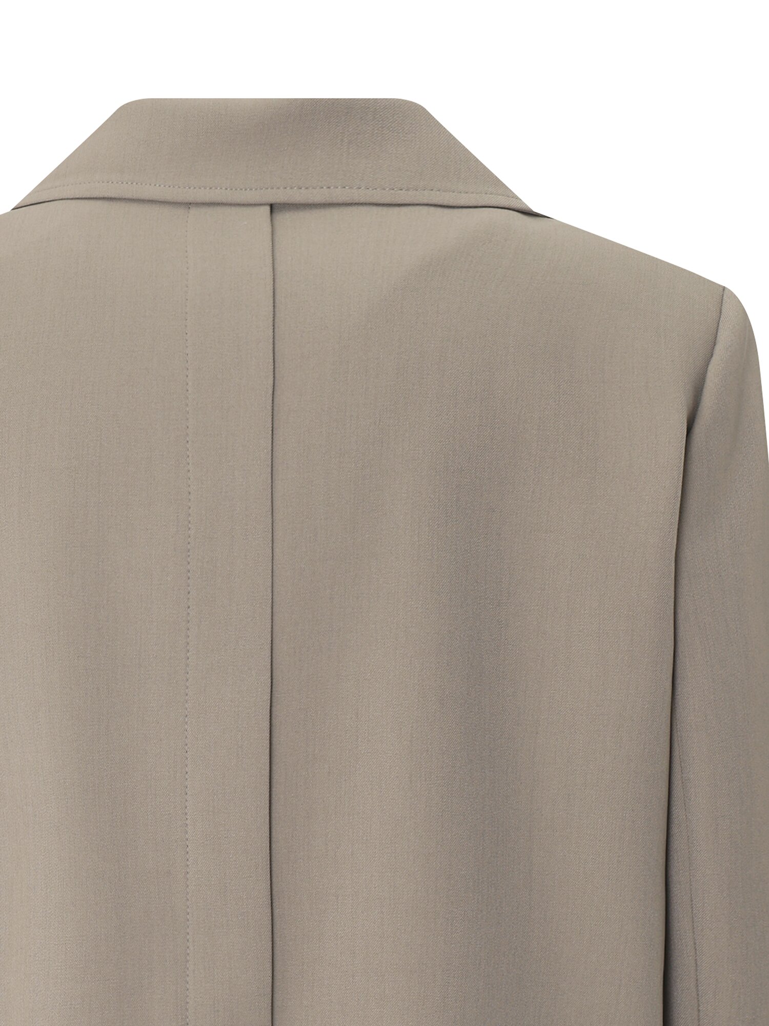 백 슬릿 투버튼 싱글 재킷 (BEIGE)