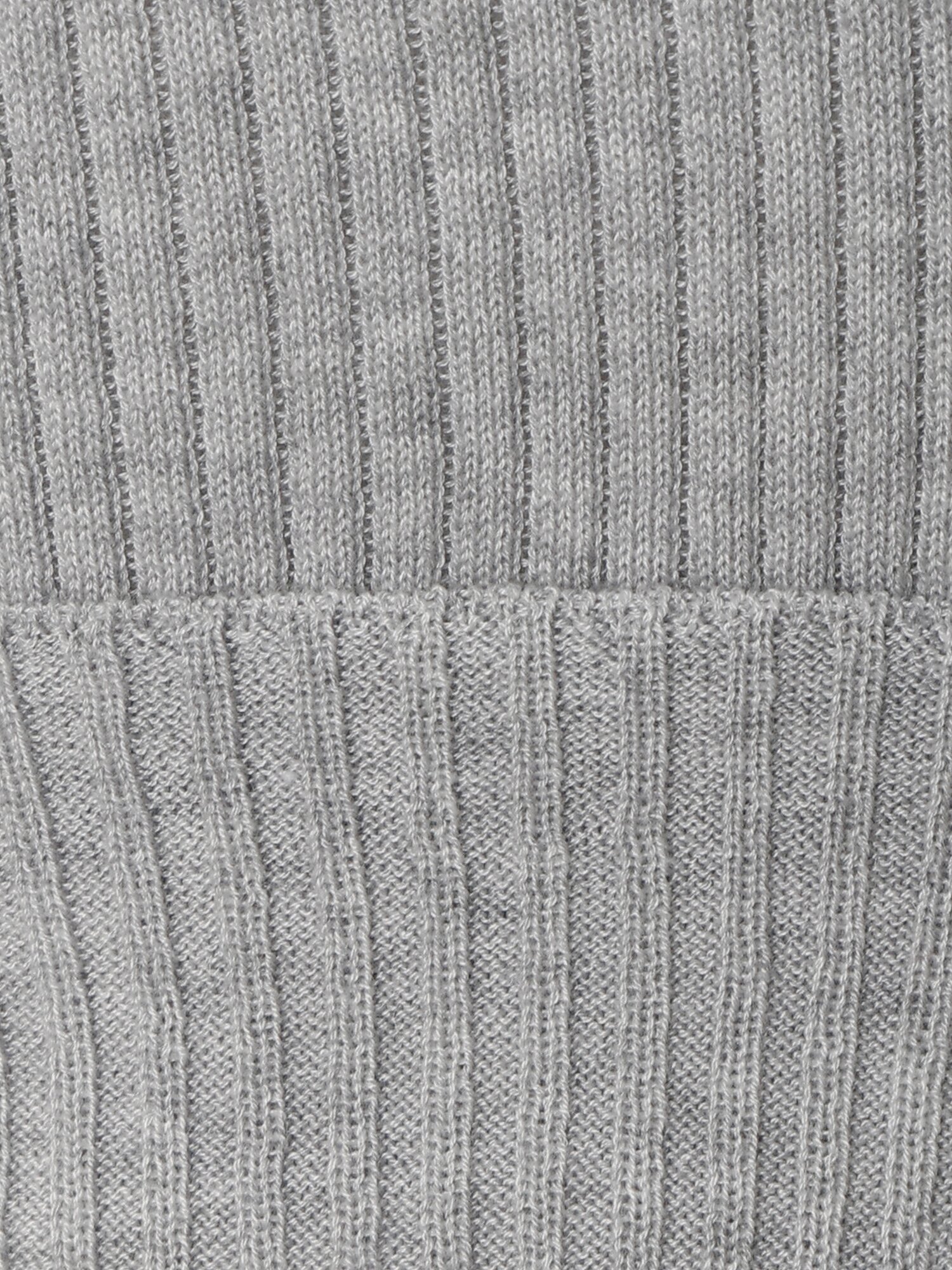 라운드넥 골지 크롭 가디건 (GREY)