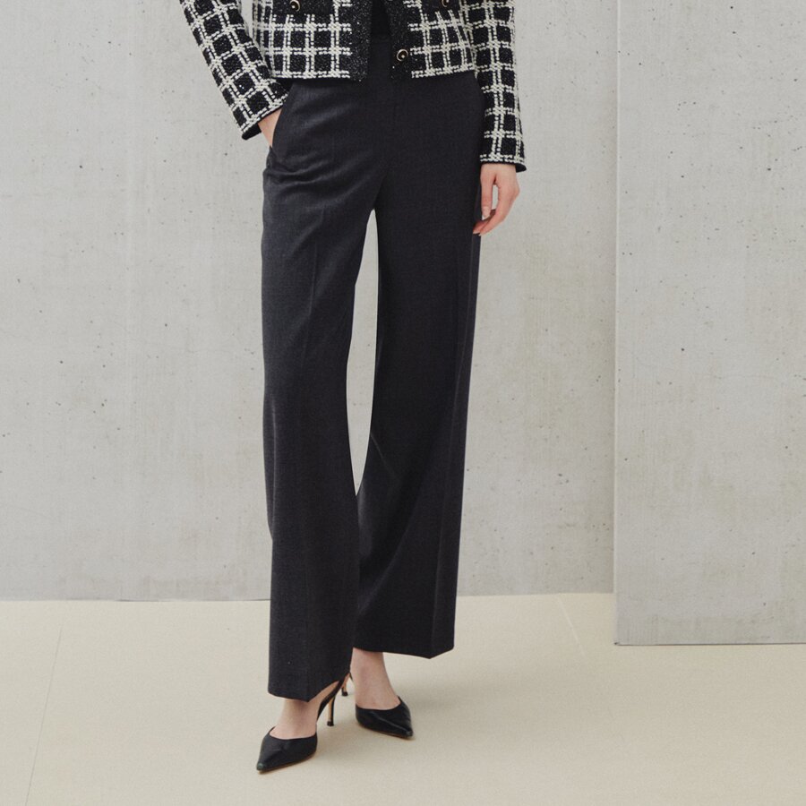 밸런스 핏 슬랙스 팬츠 (BLACK)