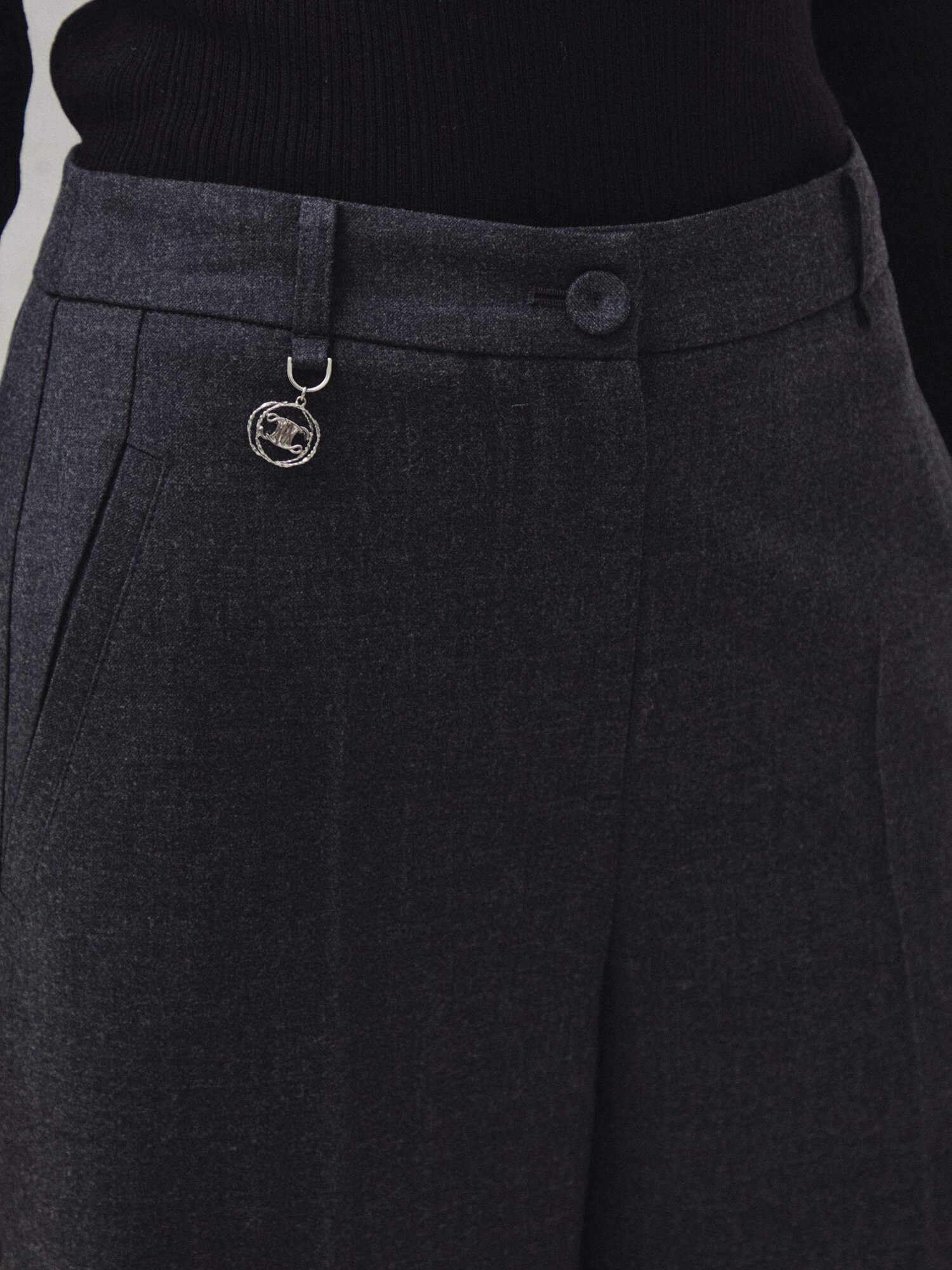 밸런스 핏 슬랙스 팬츠 (BLACK)