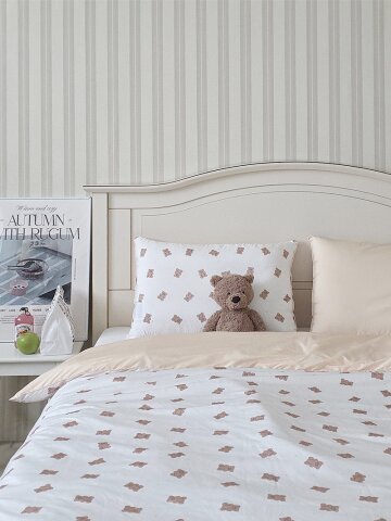 슬립모먼트 허그미베어 알러지케어 차렵이불