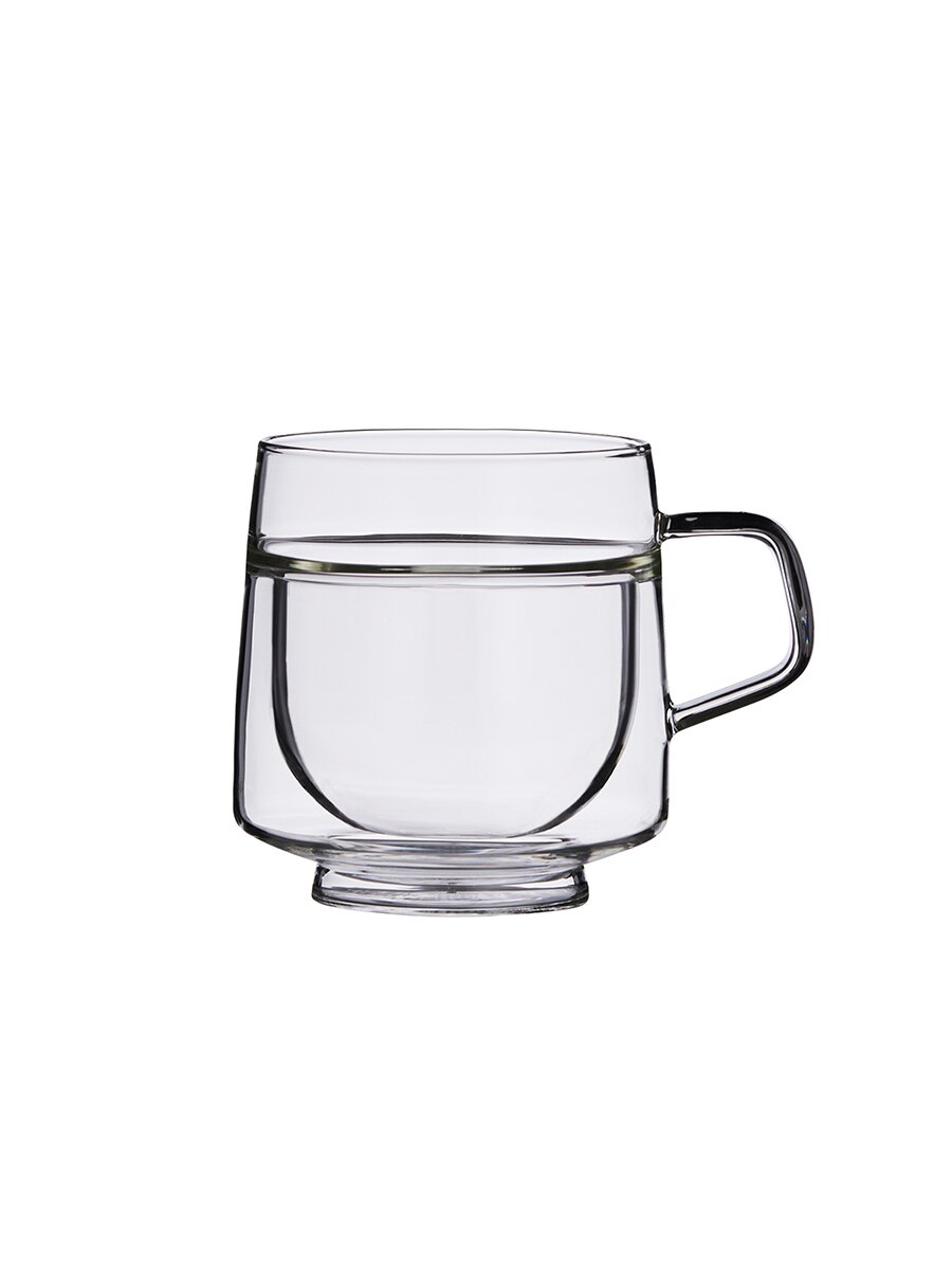 헤리터 가야 머그 스탠다드 340ml 더블월 유리