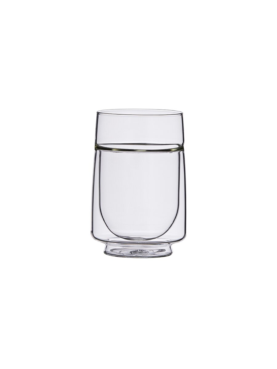 헤리터 가야글라스 미디엄 350ml 더블월 유리 컵