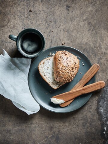 아이다 로우 디저트 접시 20cm 브레드 샐러드 그릇 브런치 플레이트