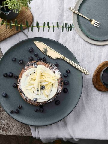 아이다 로우 디너 접시 28cm 스테이크 브런치 그릇