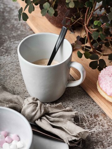 아이다 로우 머그 350ml 카페 커피 컵 라떼 잔