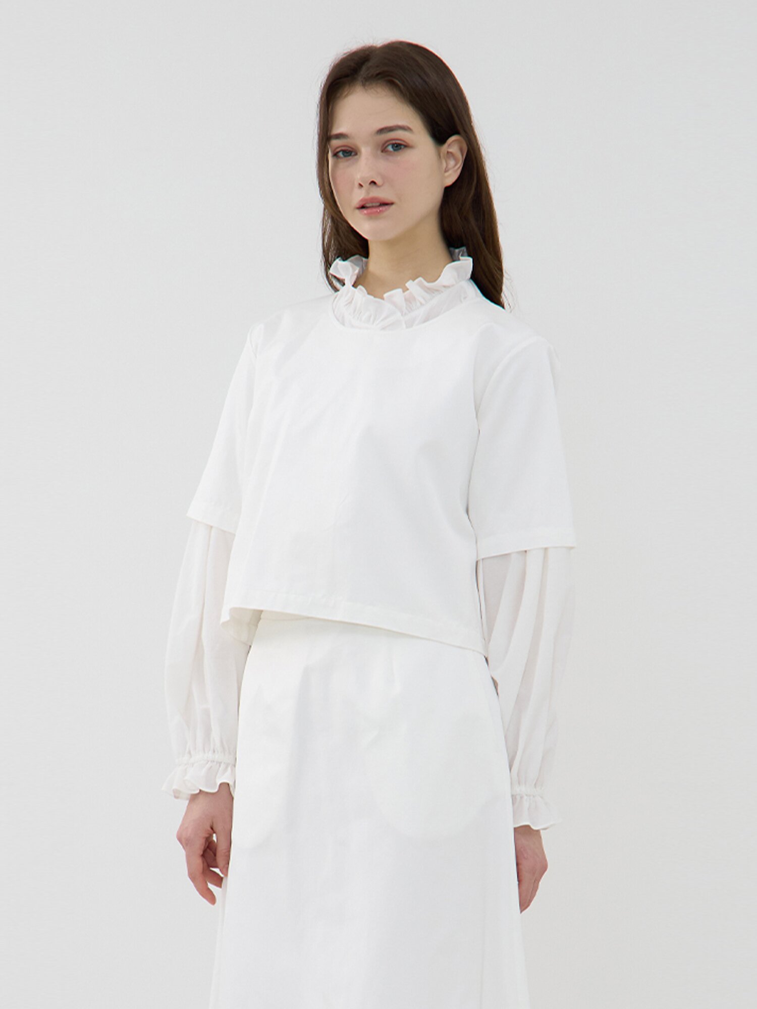 Tokata Crop Top - White