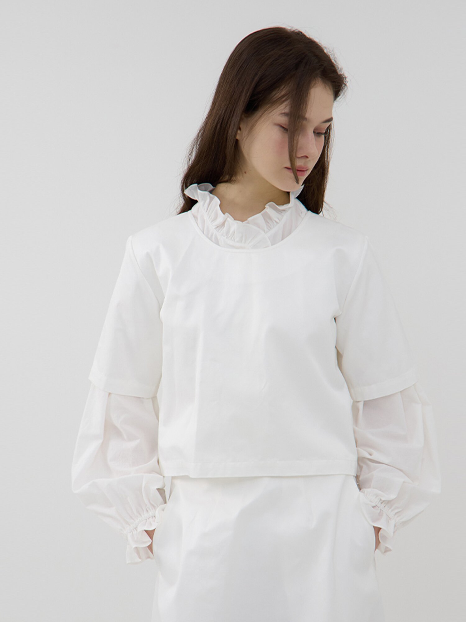 Tokata Crop Top - White