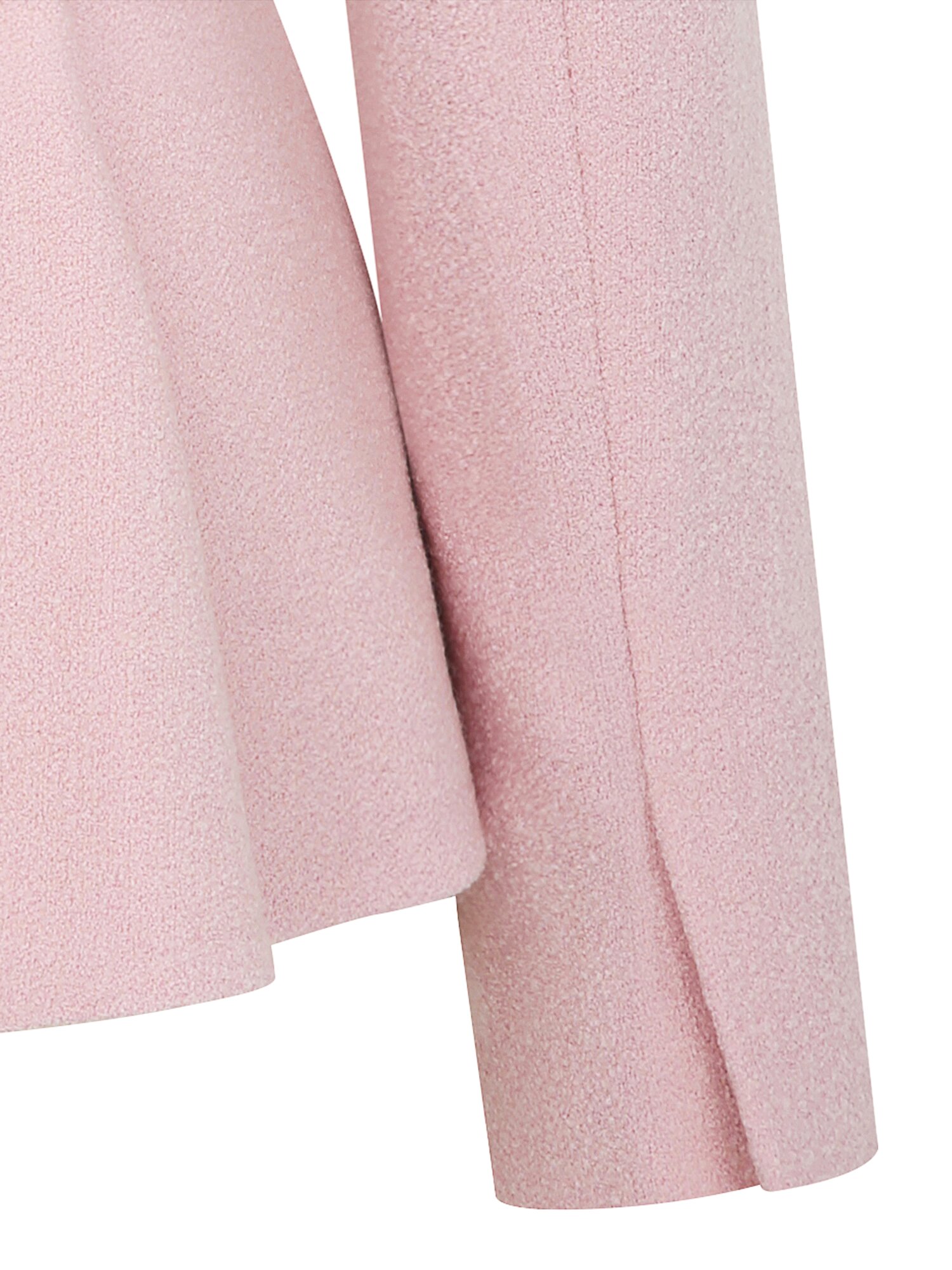 벨티드 오픈 칼라 페플럼 재킷 (PINK)