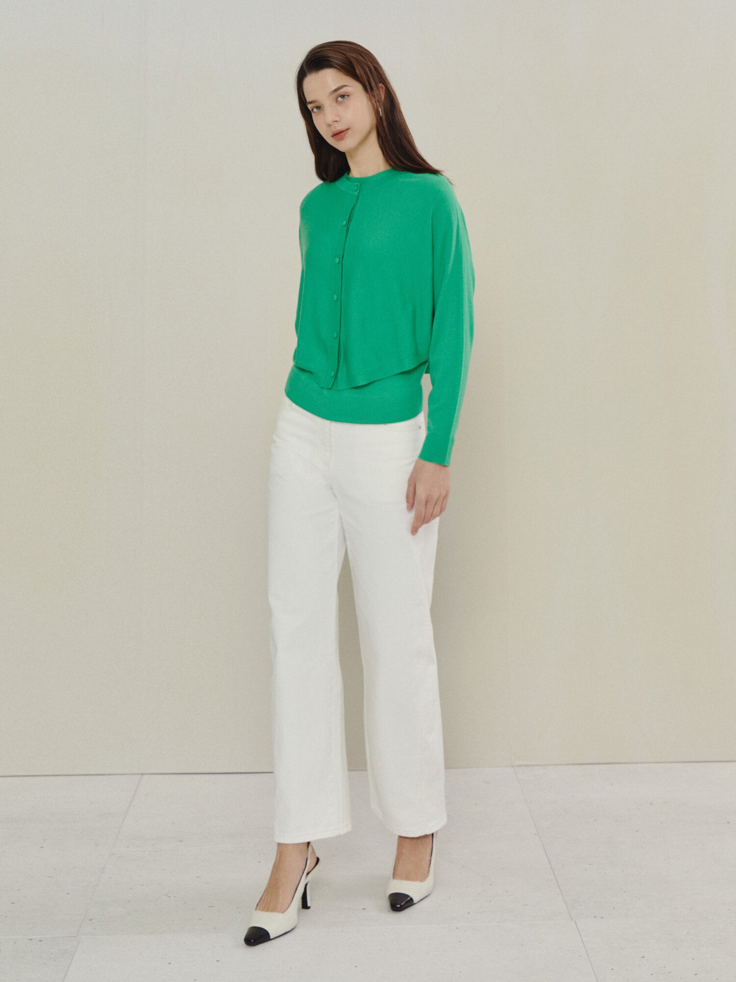 울 인사이드 풀오버 (GREEN)