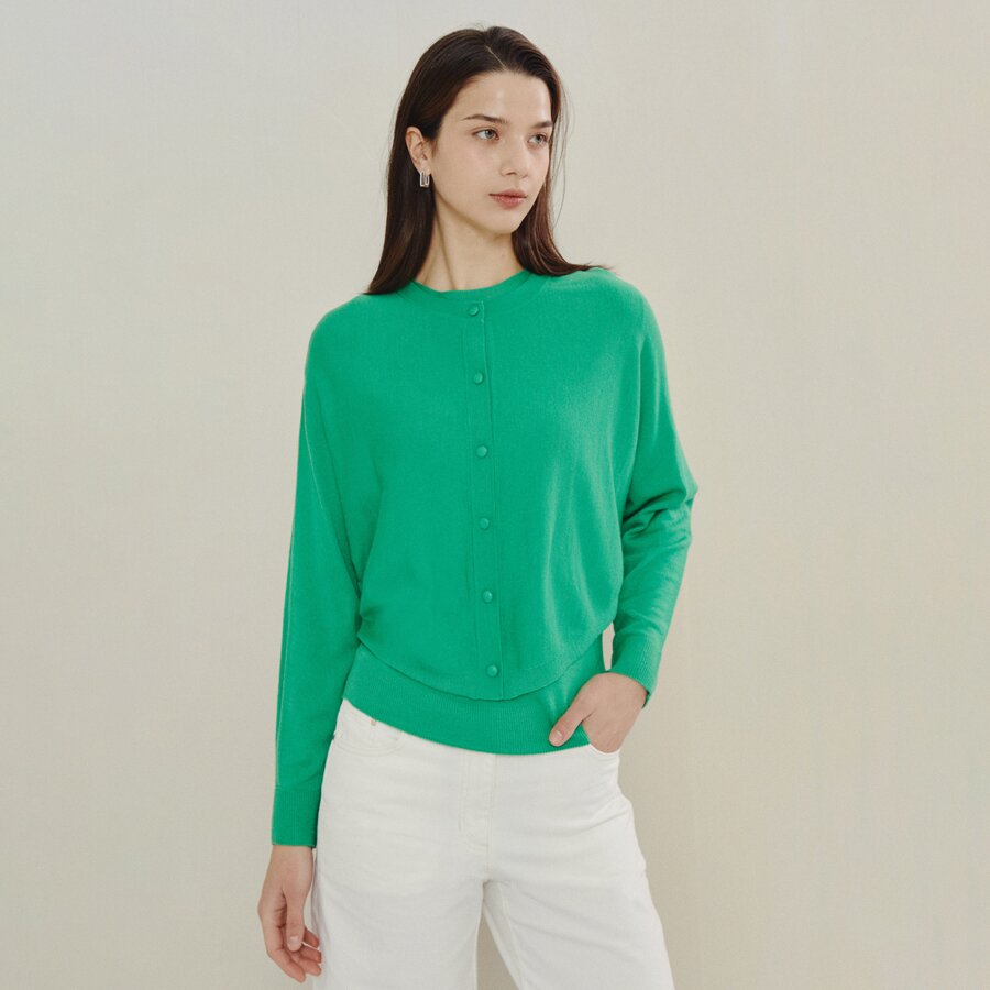 울 인사이드 풀오버 (GREEN)