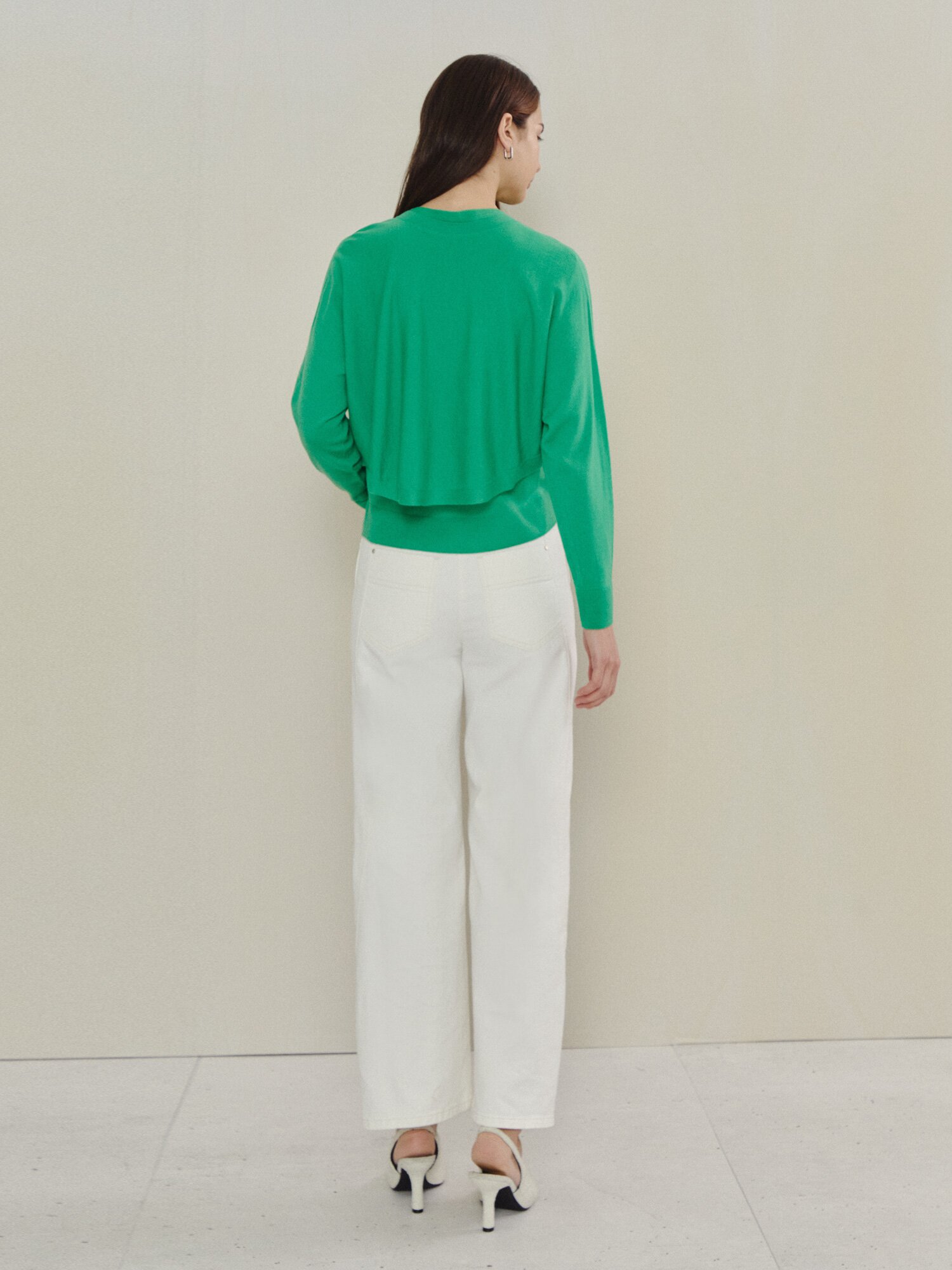 울 인사이드 풀오버 (GREEN)