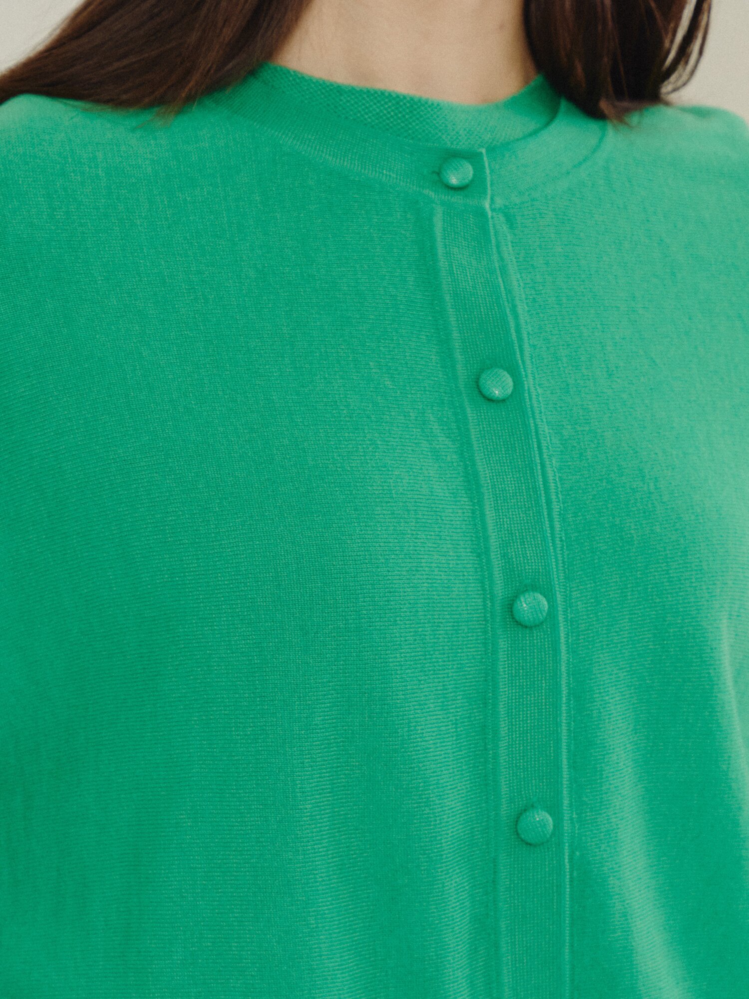 울 인사이드 풀오버 (GREEN)