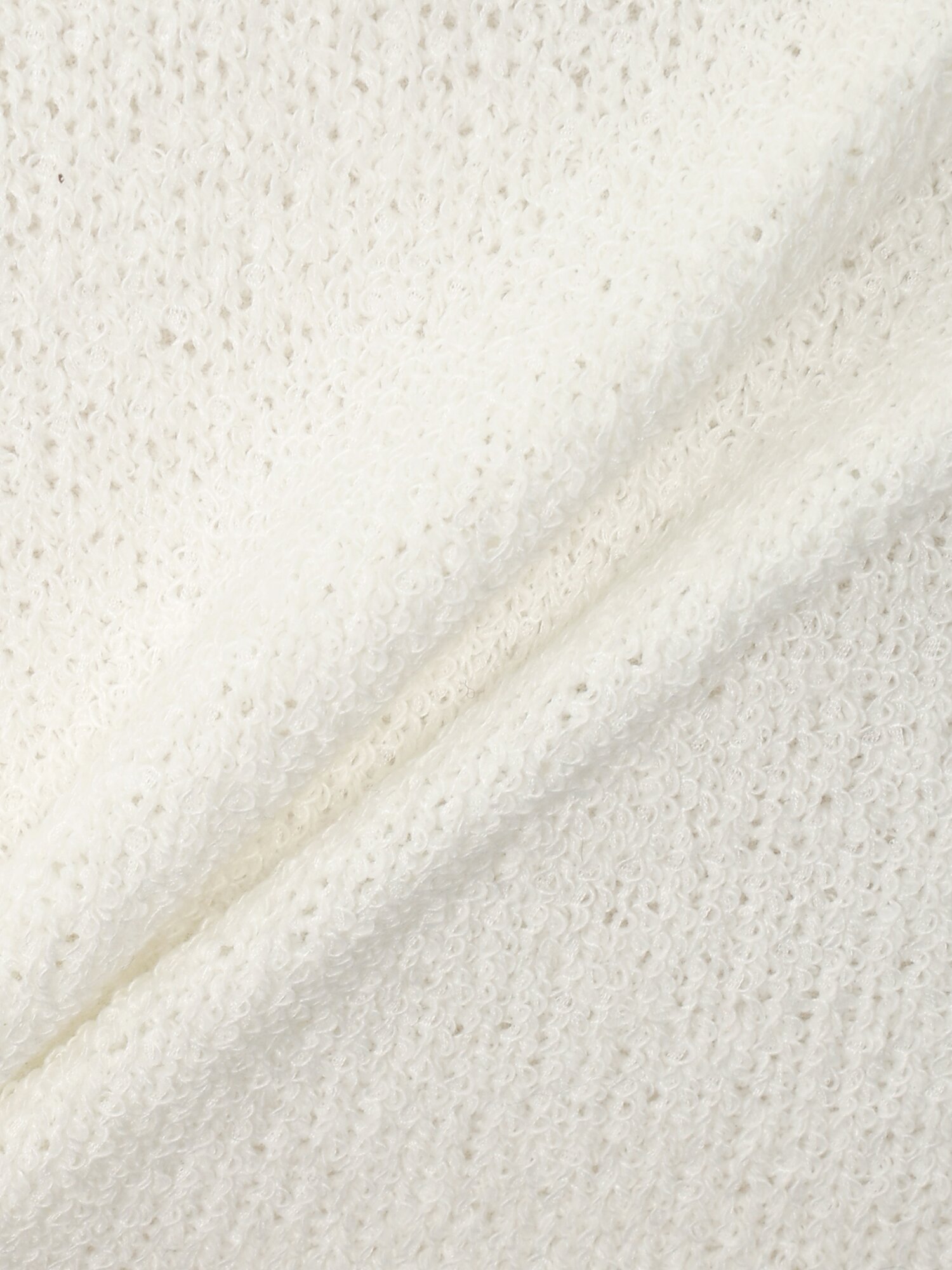 라운드넥 뷔스티에 풀오버 니트 (WHITE)