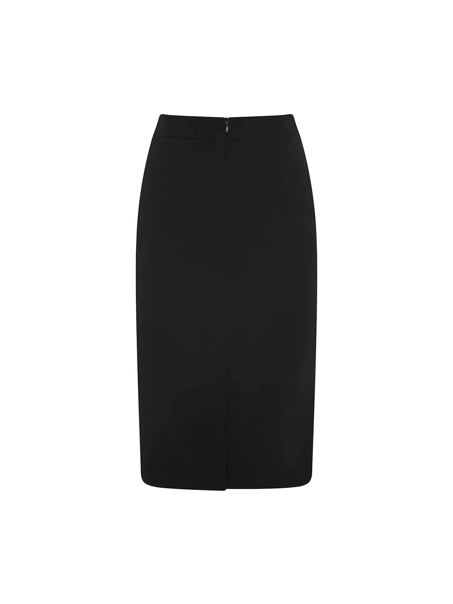 벨트 장식 펜슬 스커트 (BLACK)