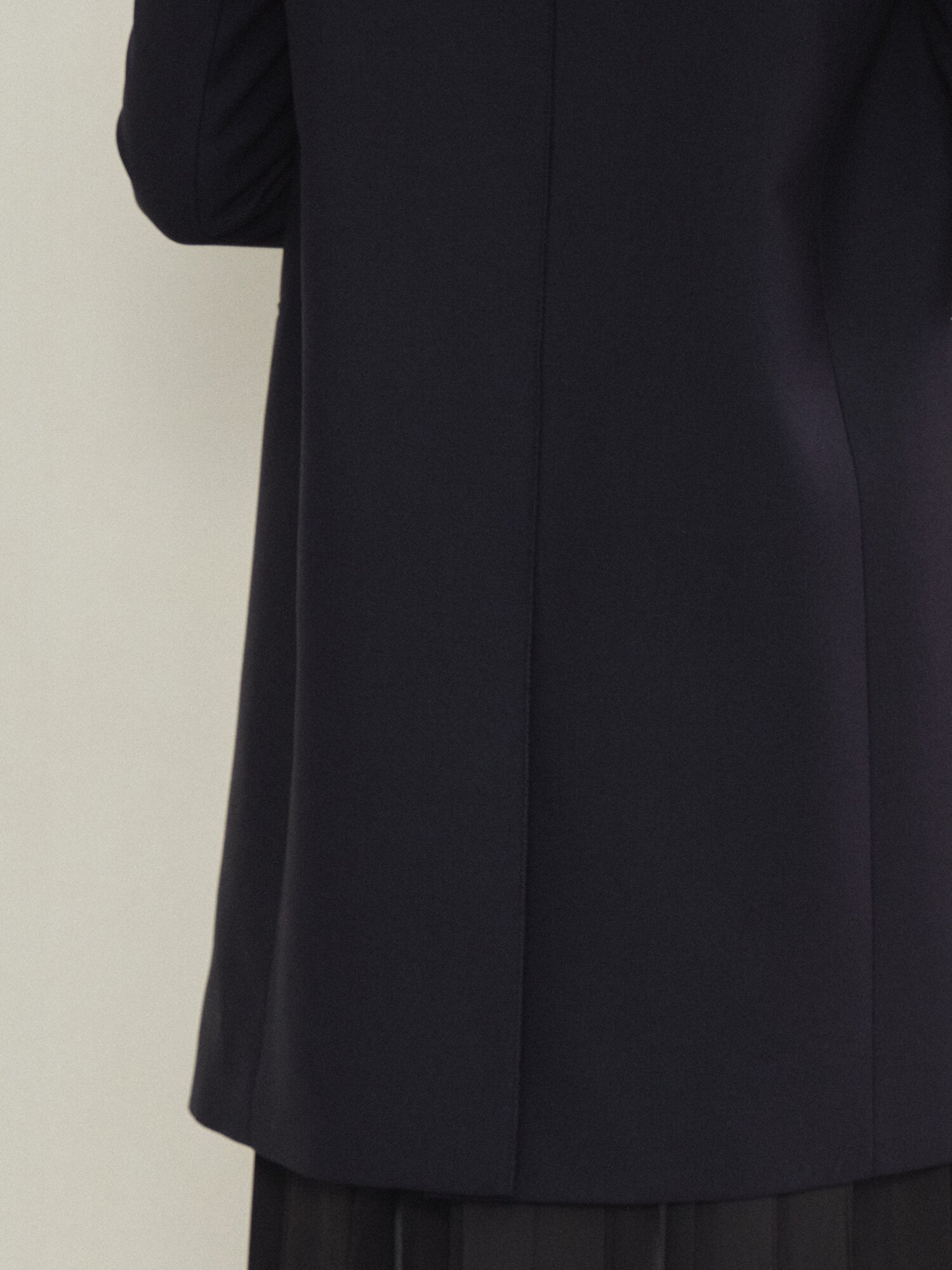 에센셜 테일러드 싱글 재킷 (DARK NAVY)