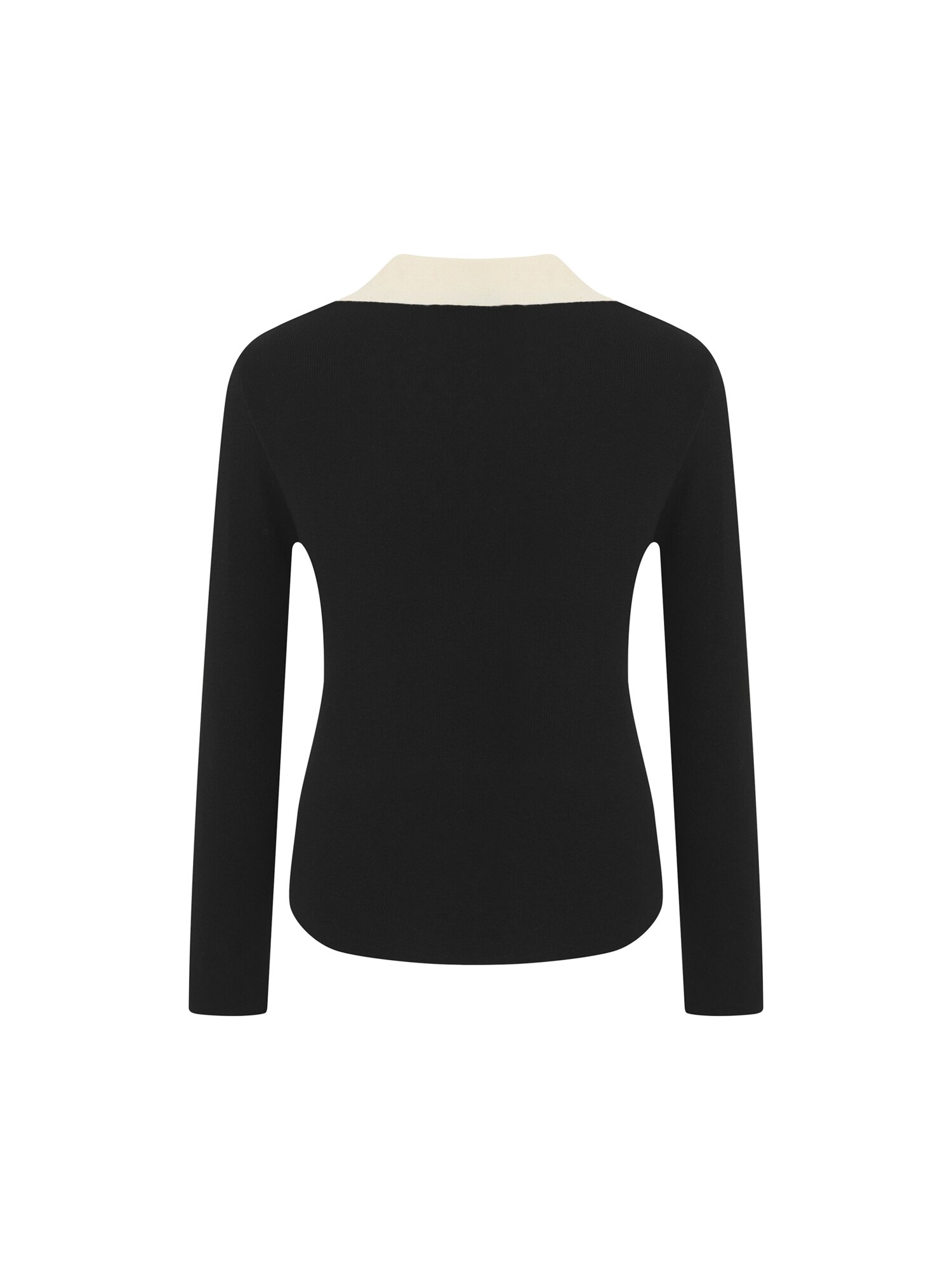 울 블렌드 레이어드 카디건 (BLACK)
