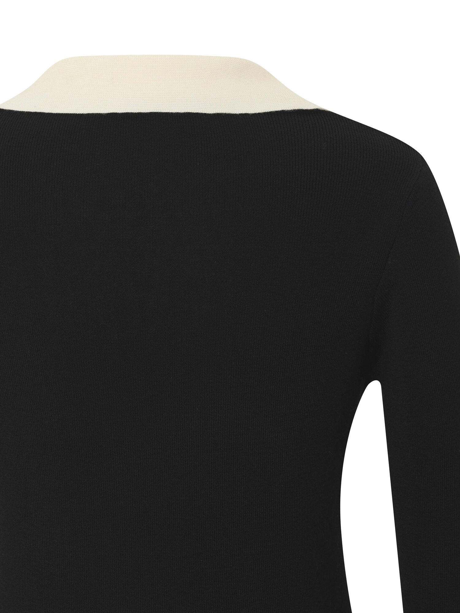 울 블렌드 레이어드 카디건 (BLACK)