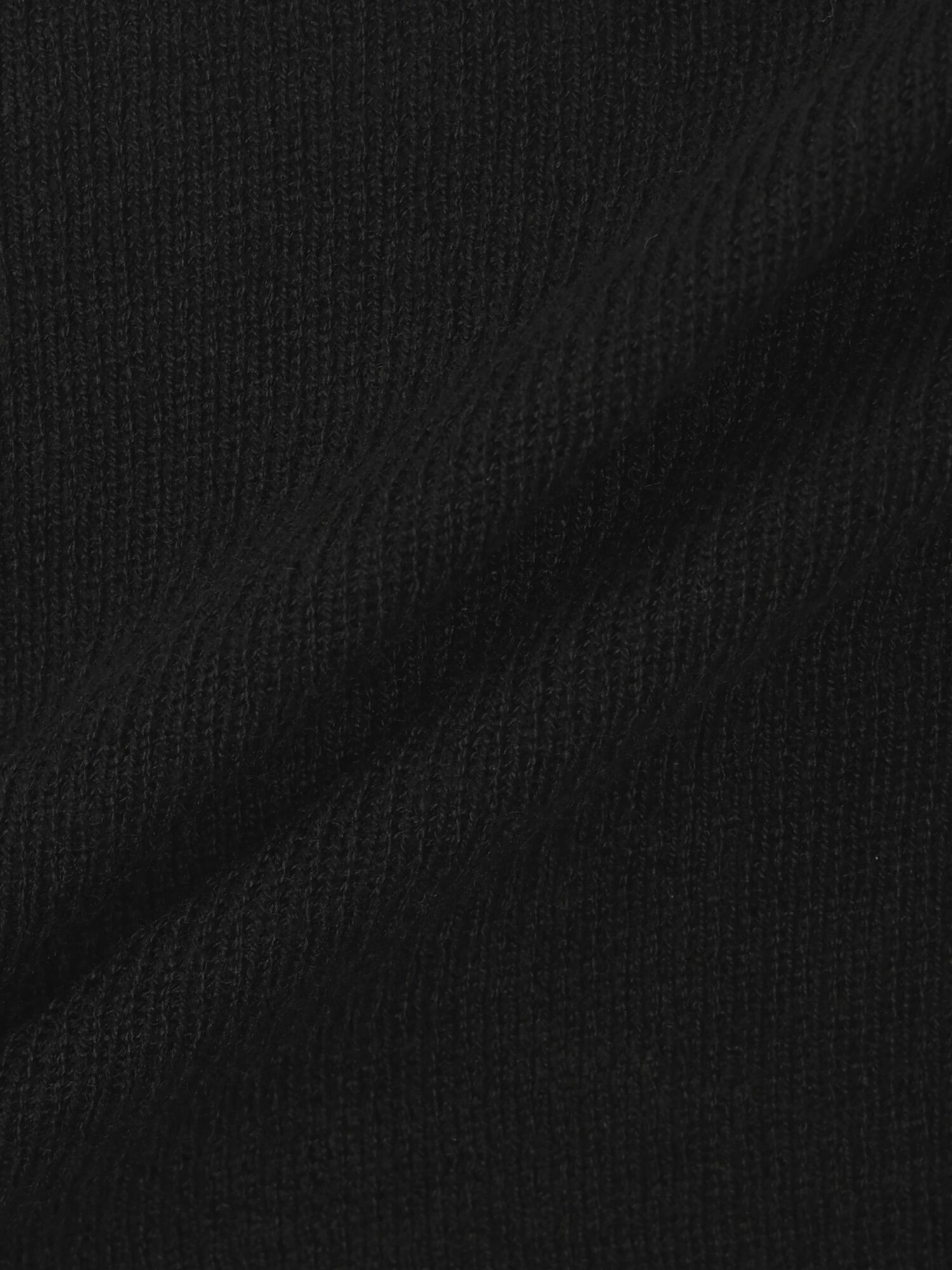 울 블렌드 레이어드 카디건 (BLACK)