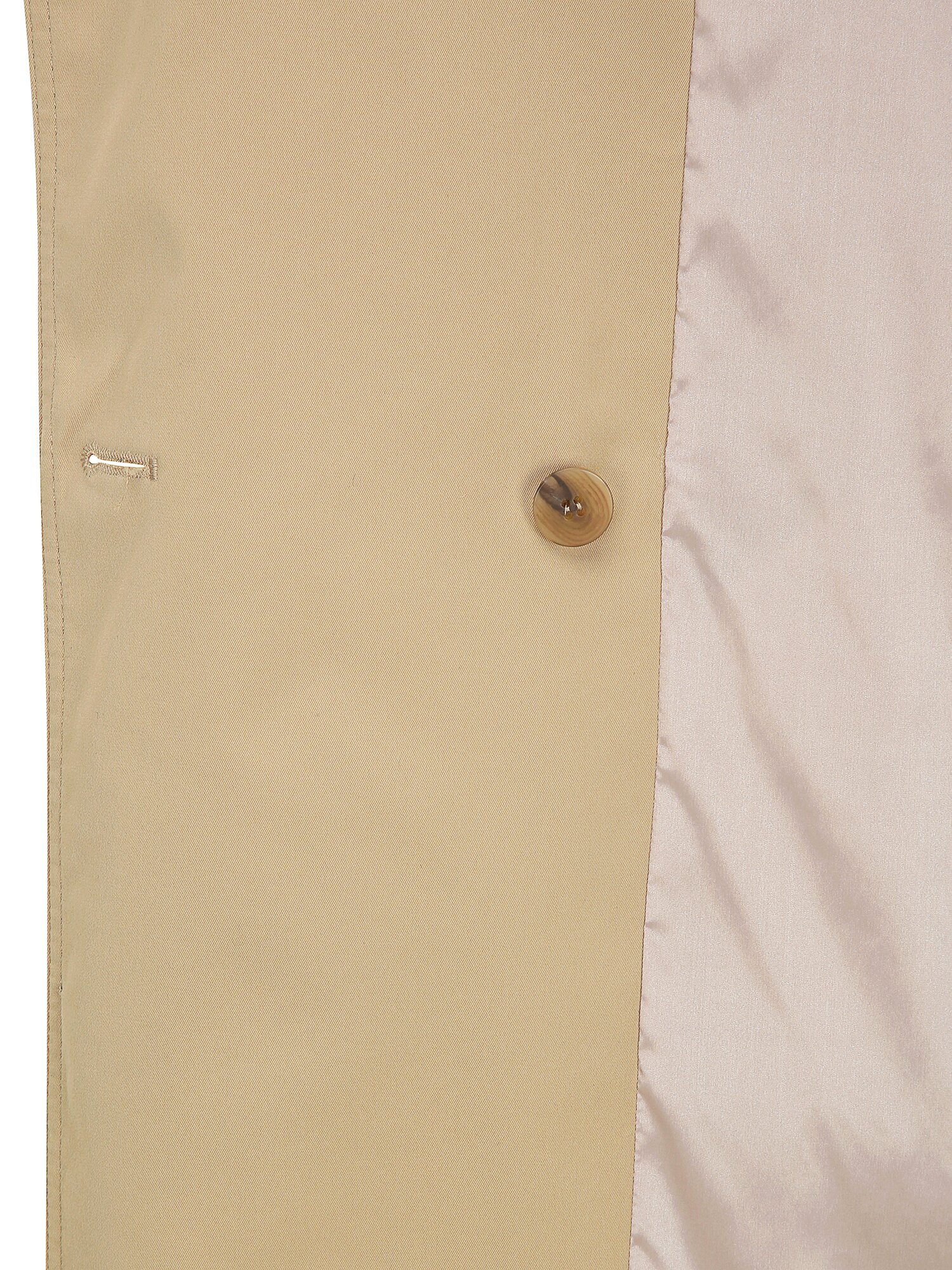 루즈핏 더블 원버튼 트렌치 코트 (BEIGE)