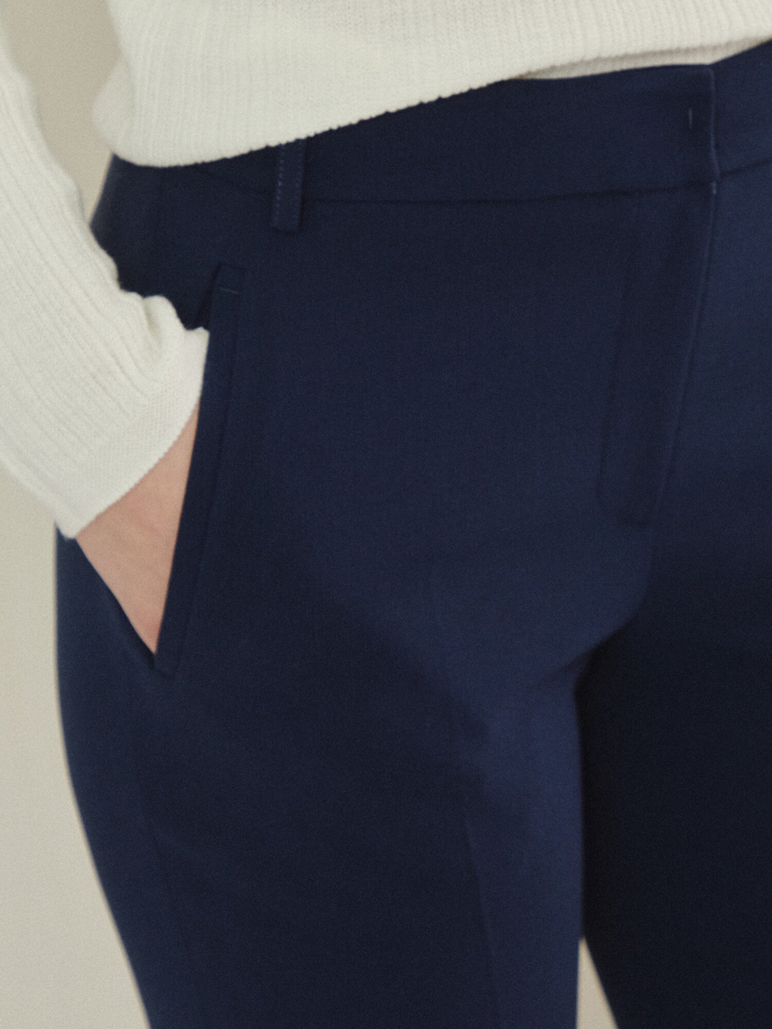 클린 라인 베이식 팬츠 (NAVY)