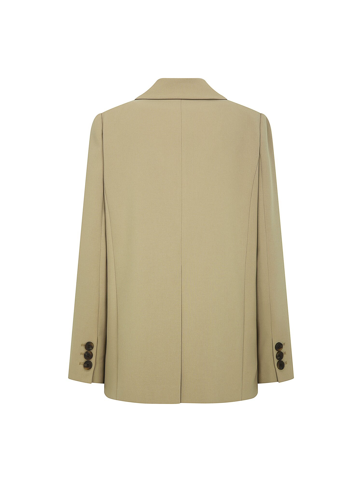 테일러드 싱글 투버튼 재킷 (BEIGE)