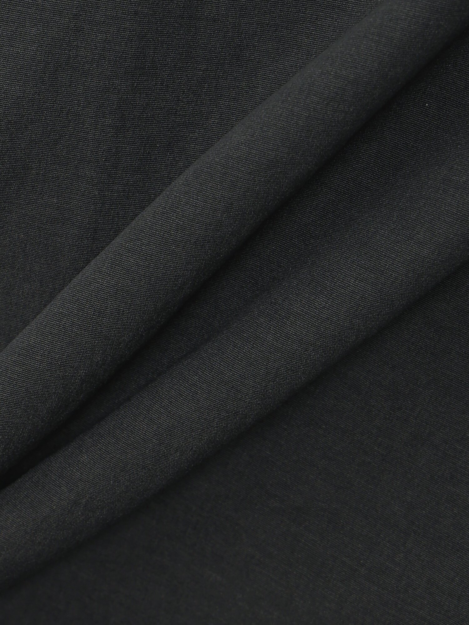 스트링 하이넥 크롭 점퍼 (DARK GREY)