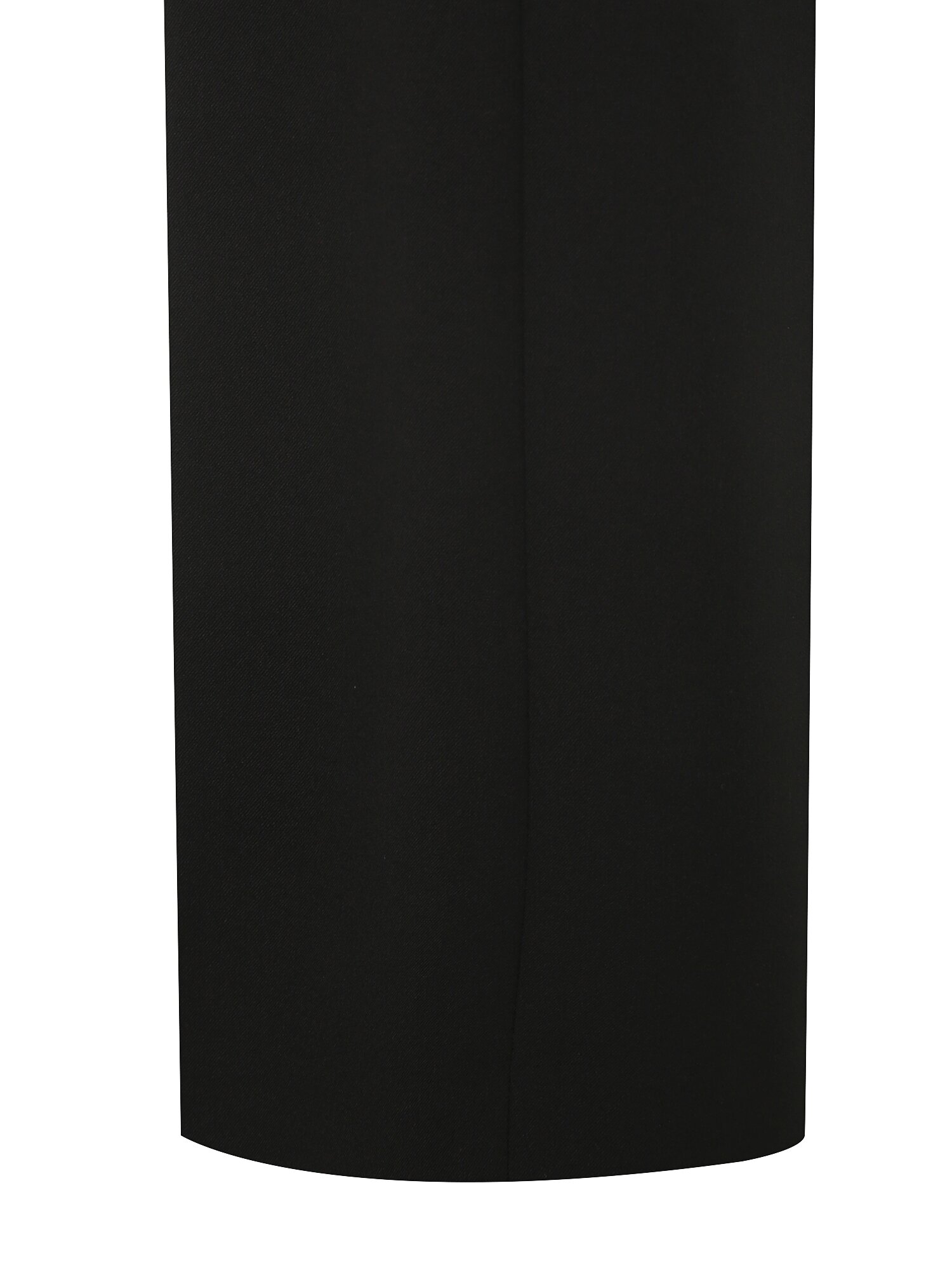 벨티드 슬림 세미 부츠컷 팬츠 (BLACK)
