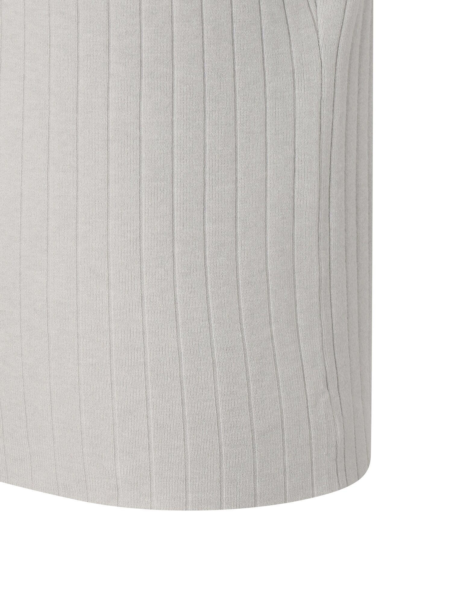 골지 라운드넥 풀오버 니트 (GREY)