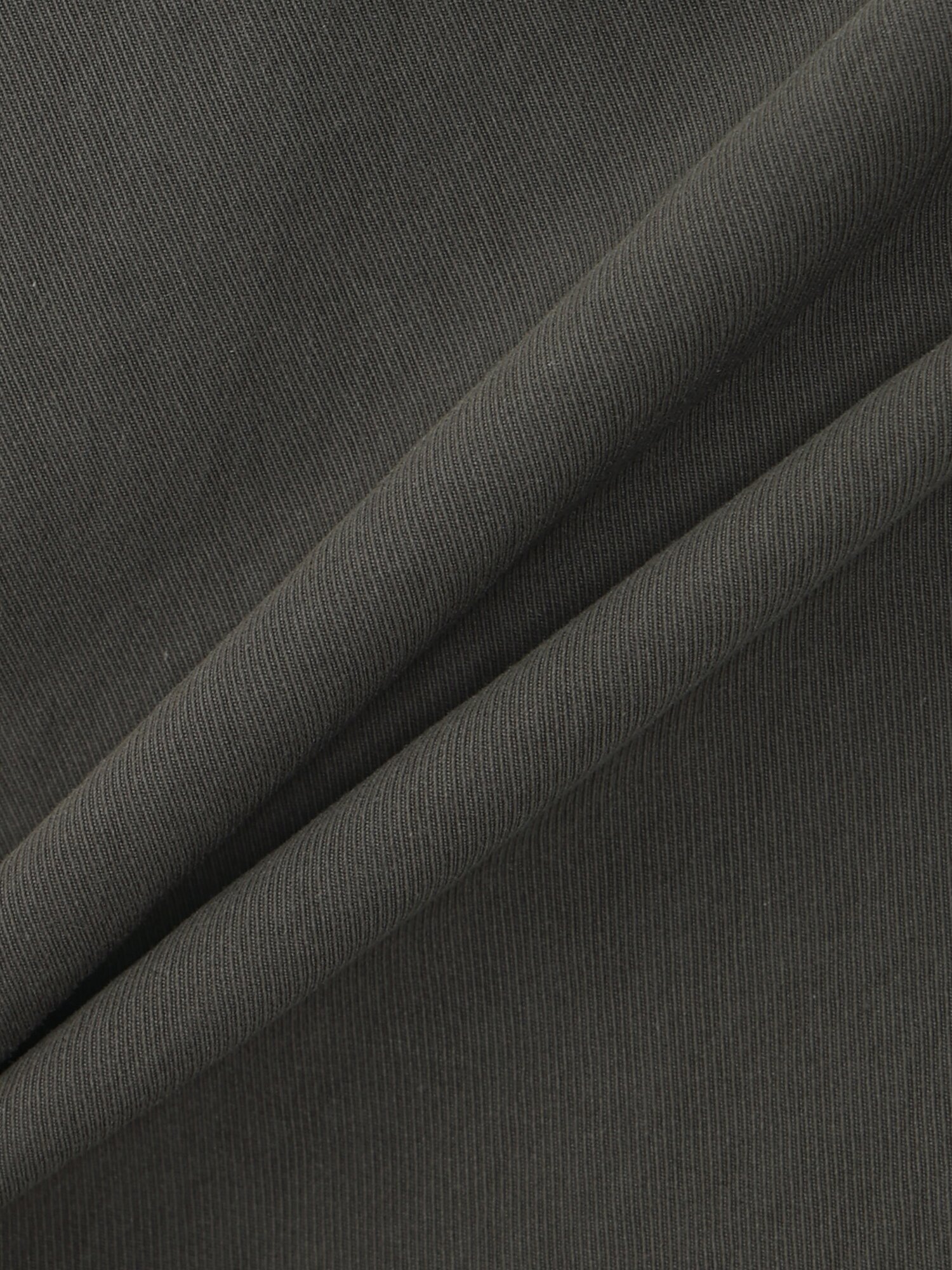더블 스트링 크롭 트렌치 코트 (DARK GREY)