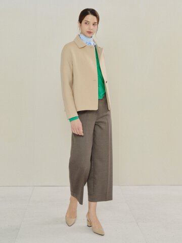 클린 슬림 라인 스트레이트 팬츠 