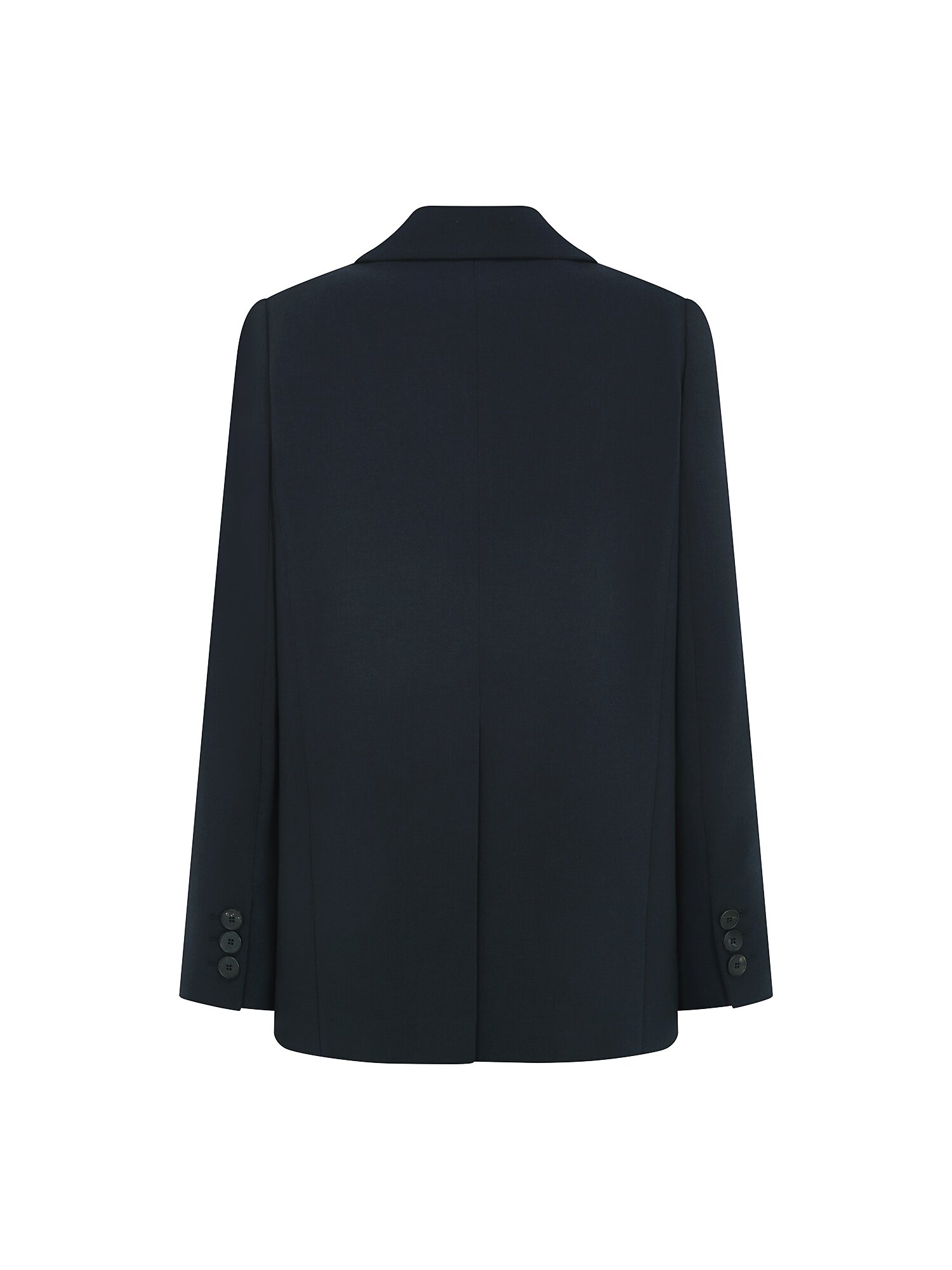 테일러드 싱글 투버튼 재킷 (NAVY)