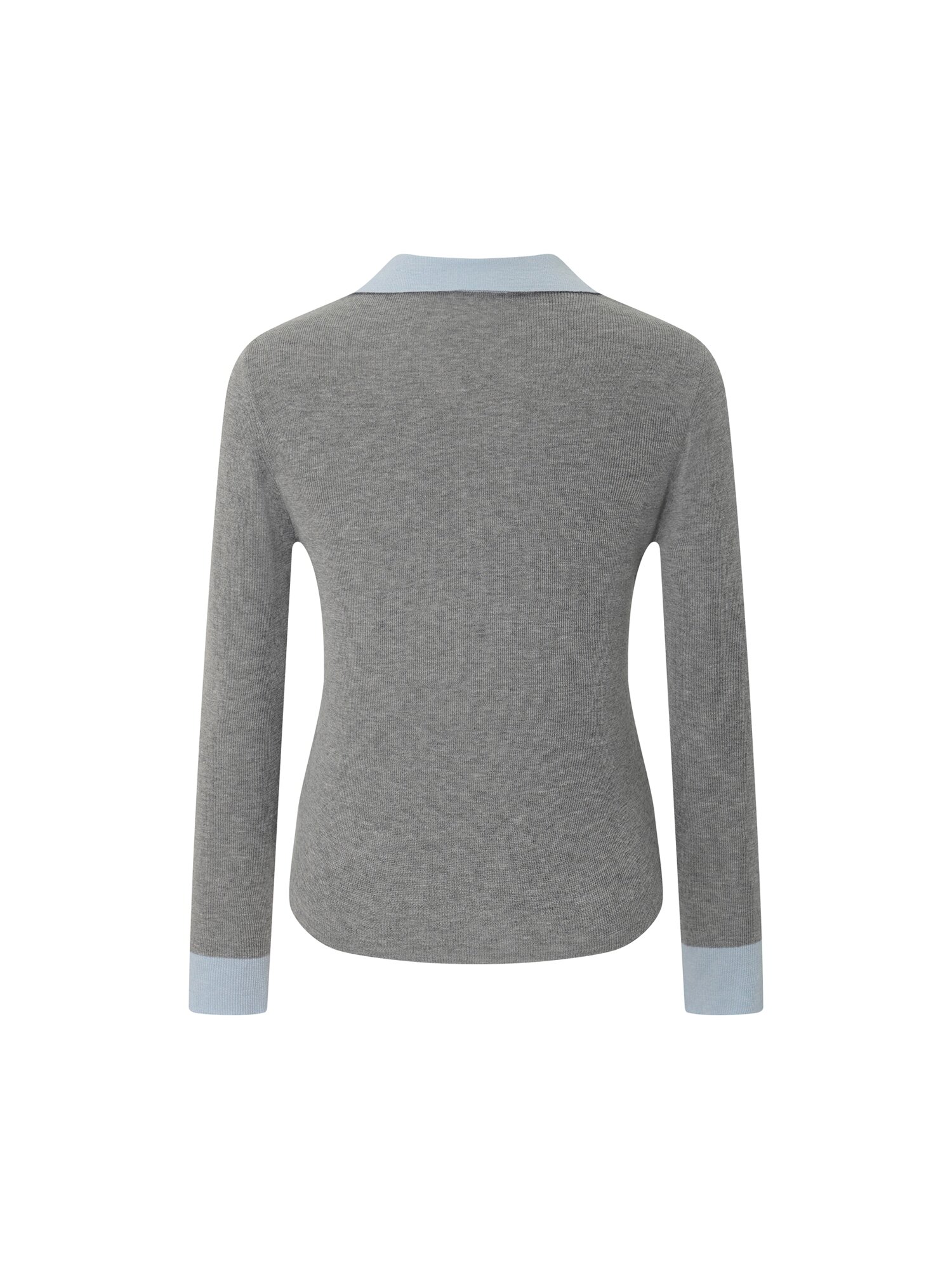 울 블렌드 레이어드 카디건 (GREY)