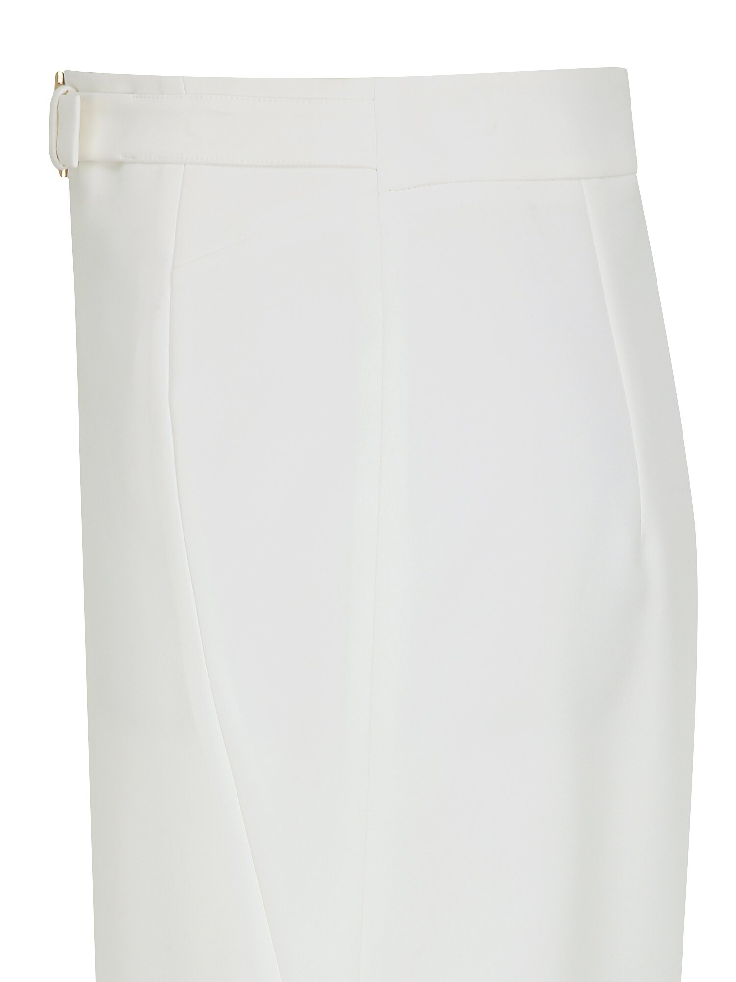 벨트 장식 펜슬 스커트 (IVORY)