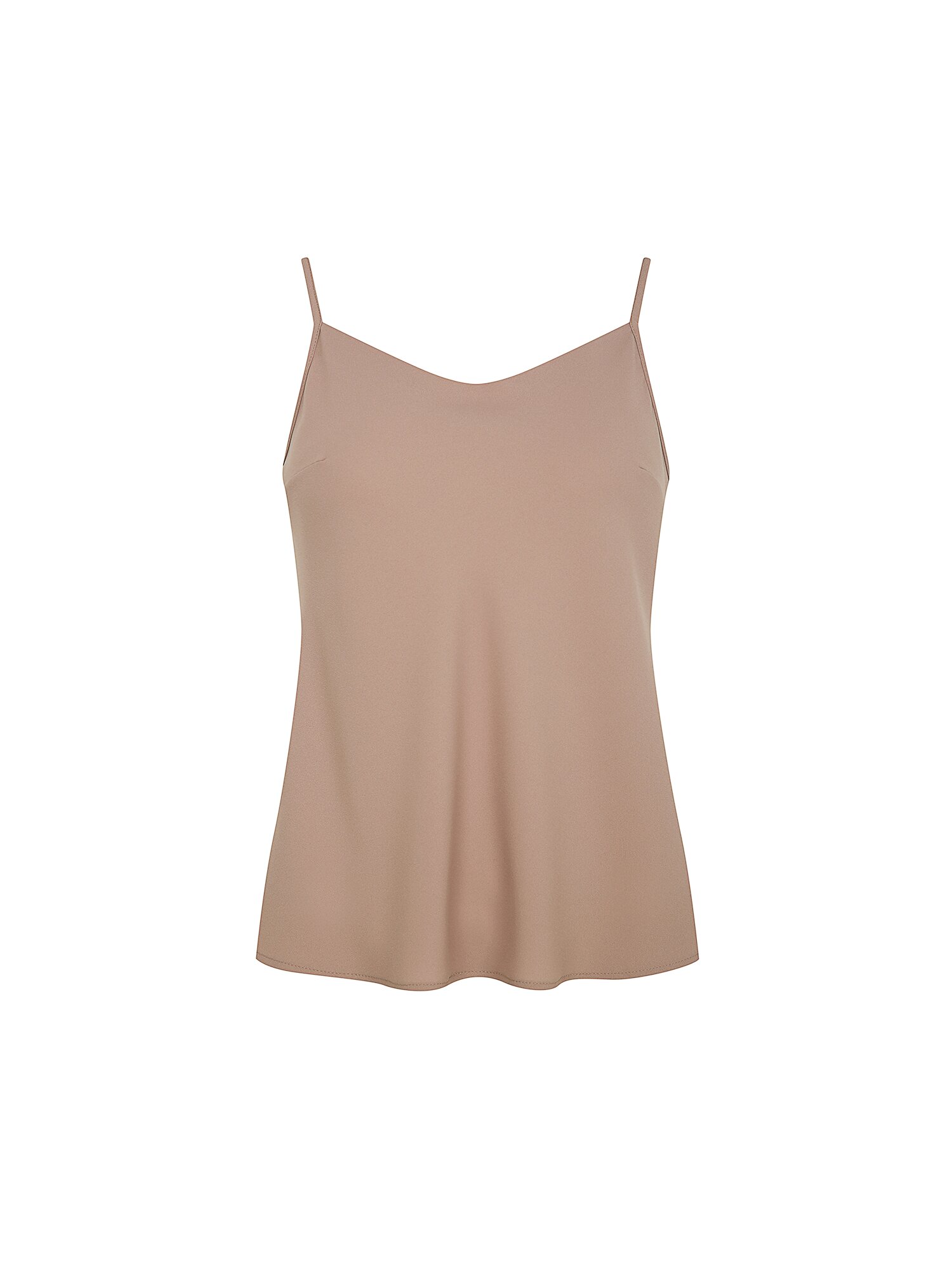 시스루 링클 블라우스 +이너 세트 (LIGHT BROWN)