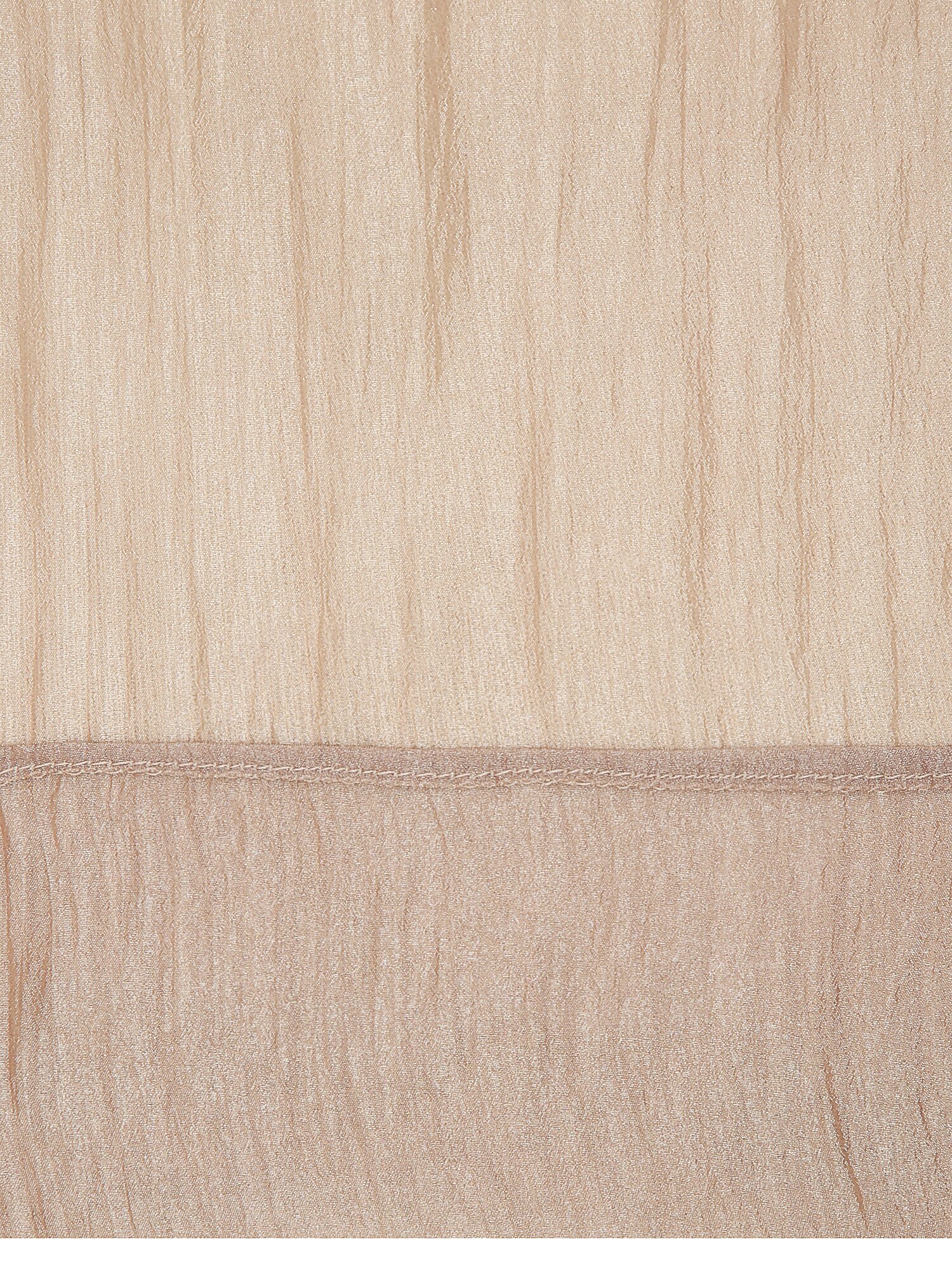 시스루 링클 블라우스 +이너 세트 (LIGHT BROWN)